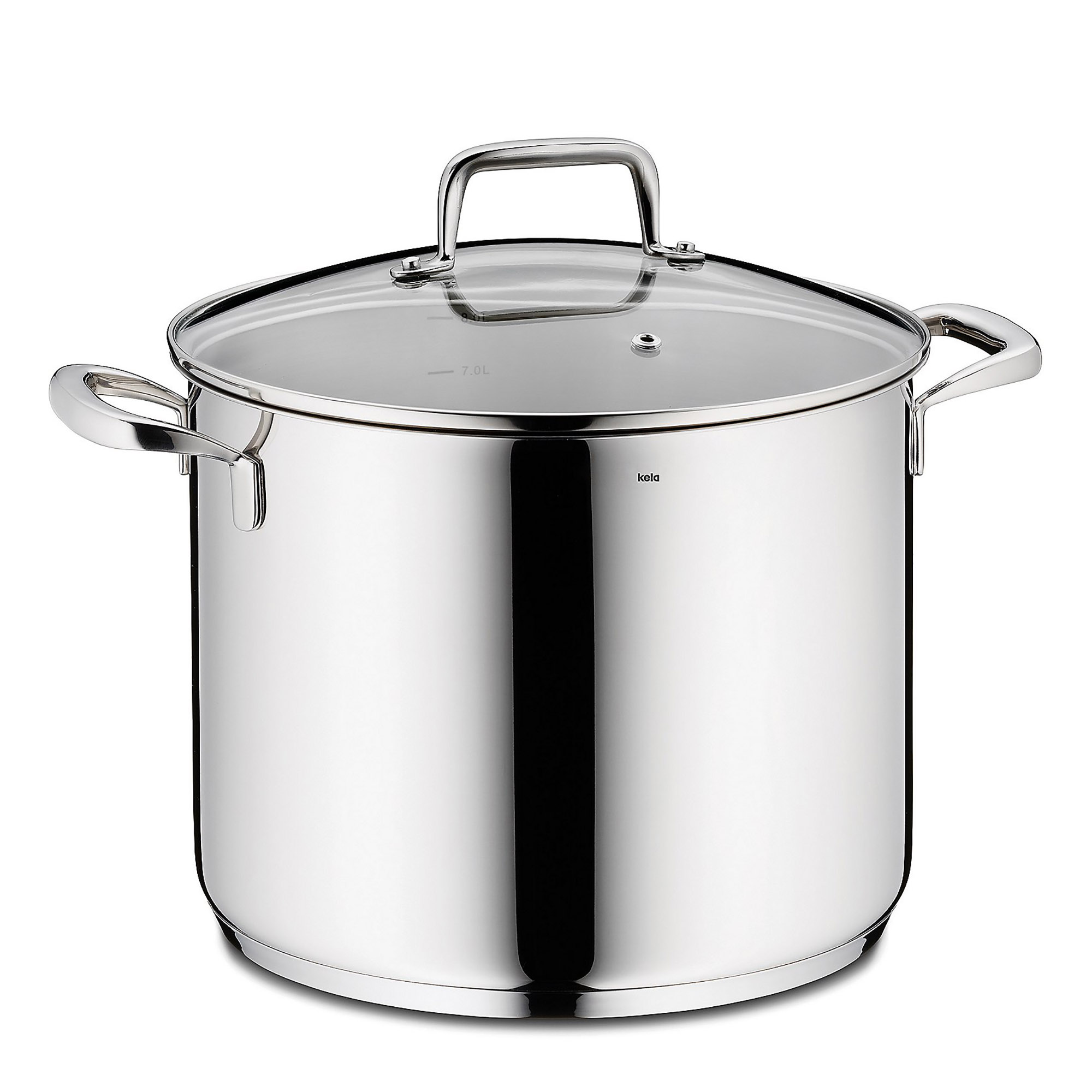 KELA Gemüsetopf Suppentopf FLAVORIA Edelstahl 24 cm 8 Liter INDUKTION