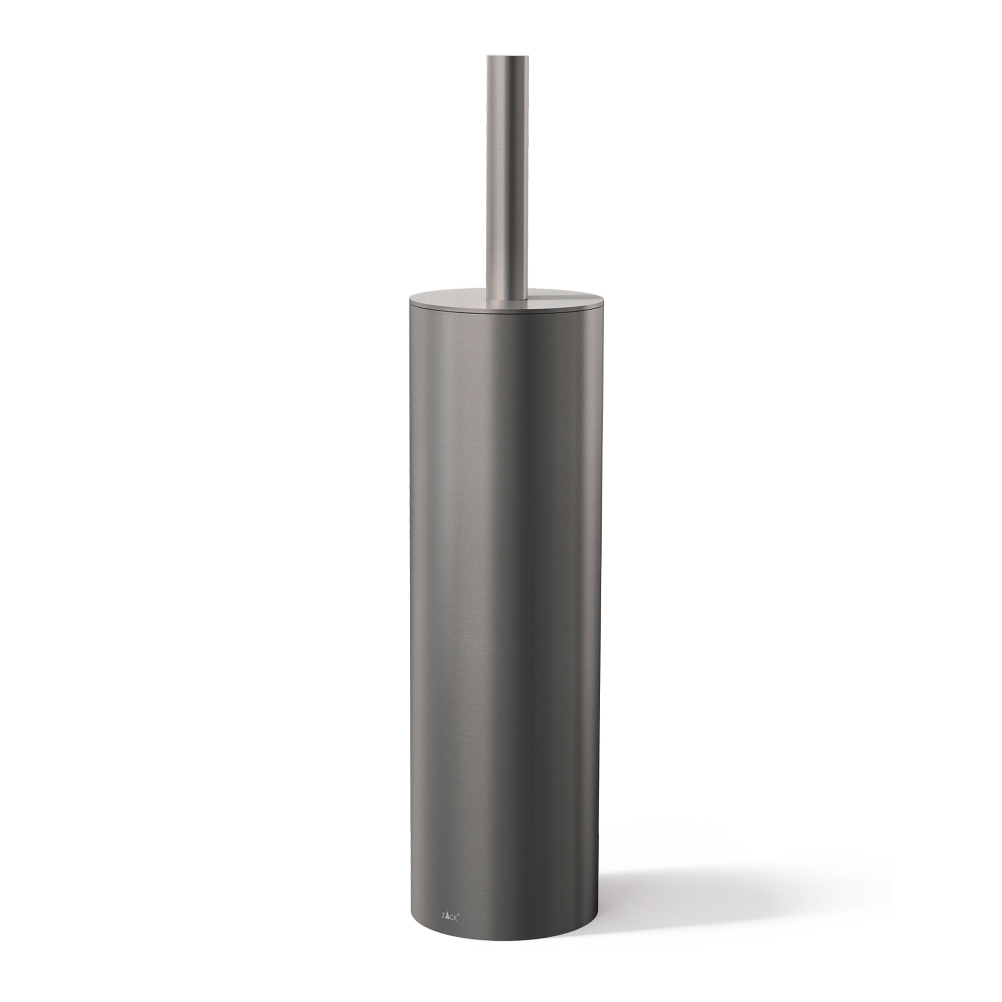 ZACK Toilettenbürste TUBO aus Edelstahl graphite anti-Fingerabdruck-beschichtet