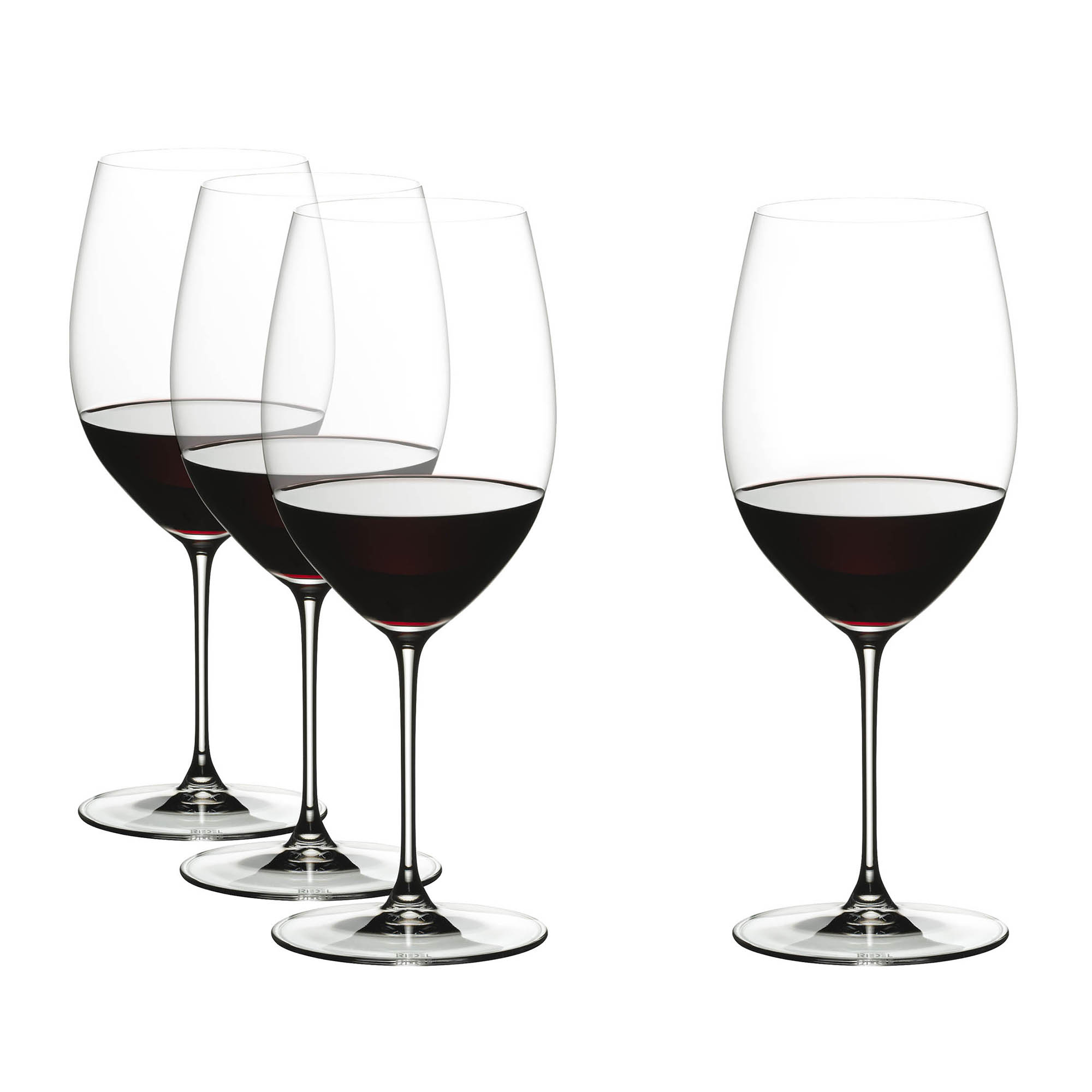 RIEDEL Serie VERITAS Cabernet / Merlot Vorteils-Set 4 Stück Inhalt 625 ml