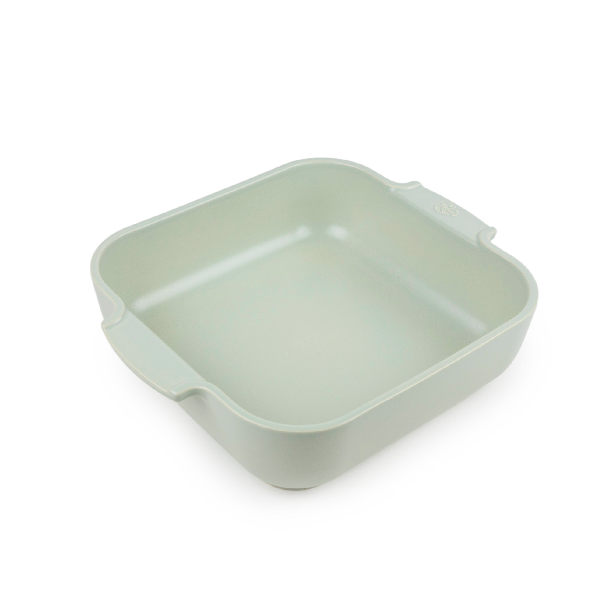 PEUGEOT quadratische Auflaufform APPOLIA 28 cm salbeigrün
