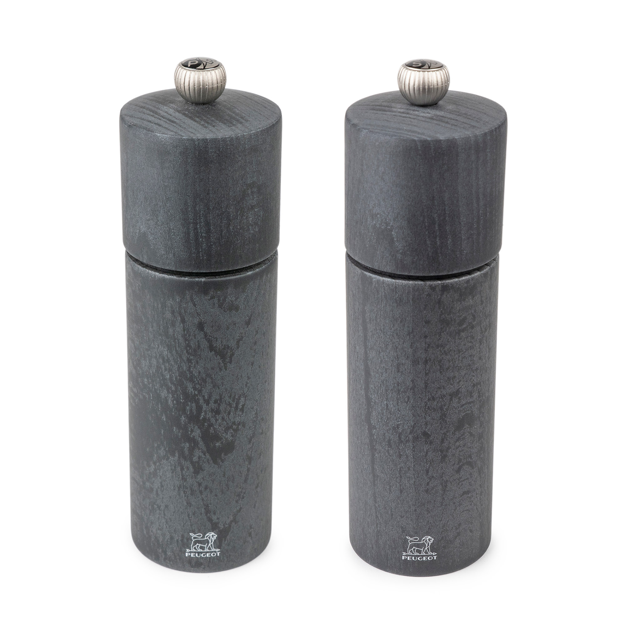PEUGEOT 2er-Set COSY DUO Salz- + Pfeffermühle 18 cm graphitgrau Zirlion-Mahlwerk