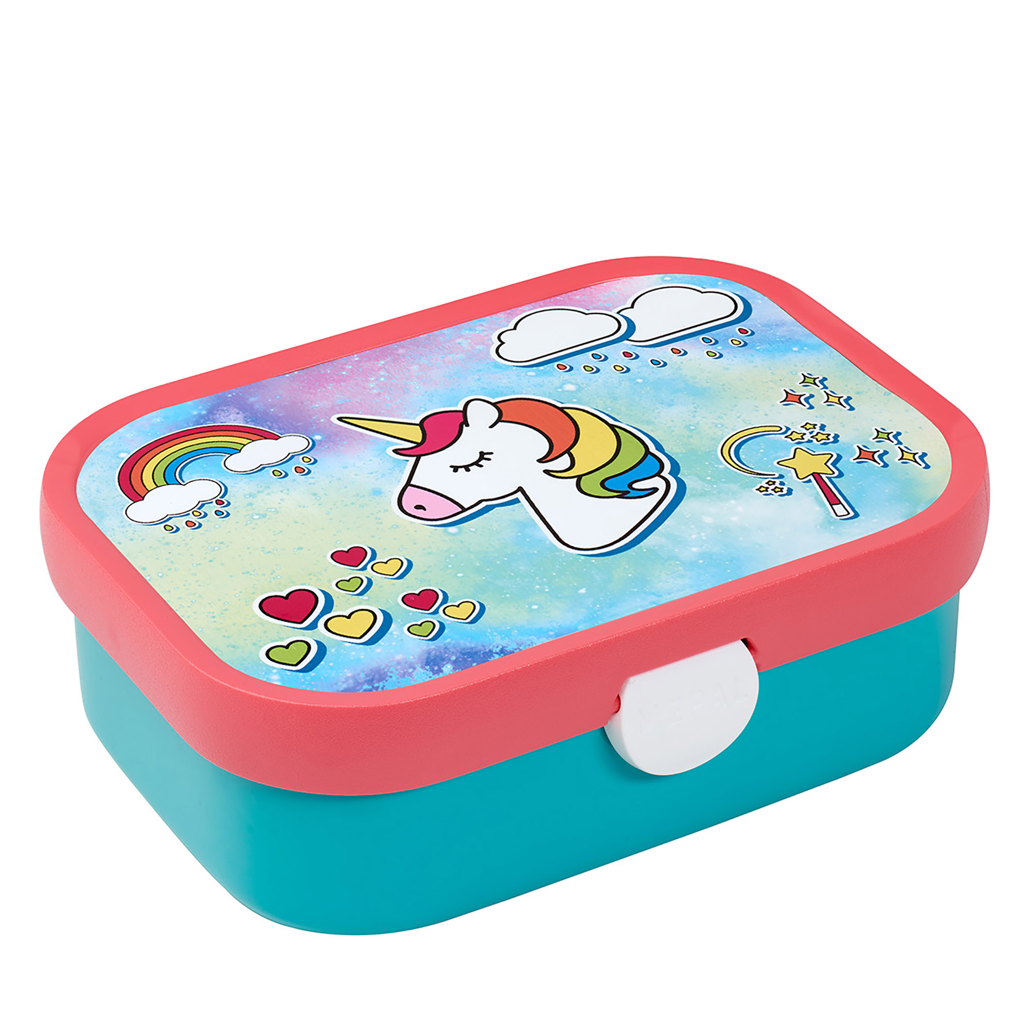 MEPAL Brotdose mit Bento-Einsatz CAMPUS 0,75 Liter Motiv Einhorn Unicorn