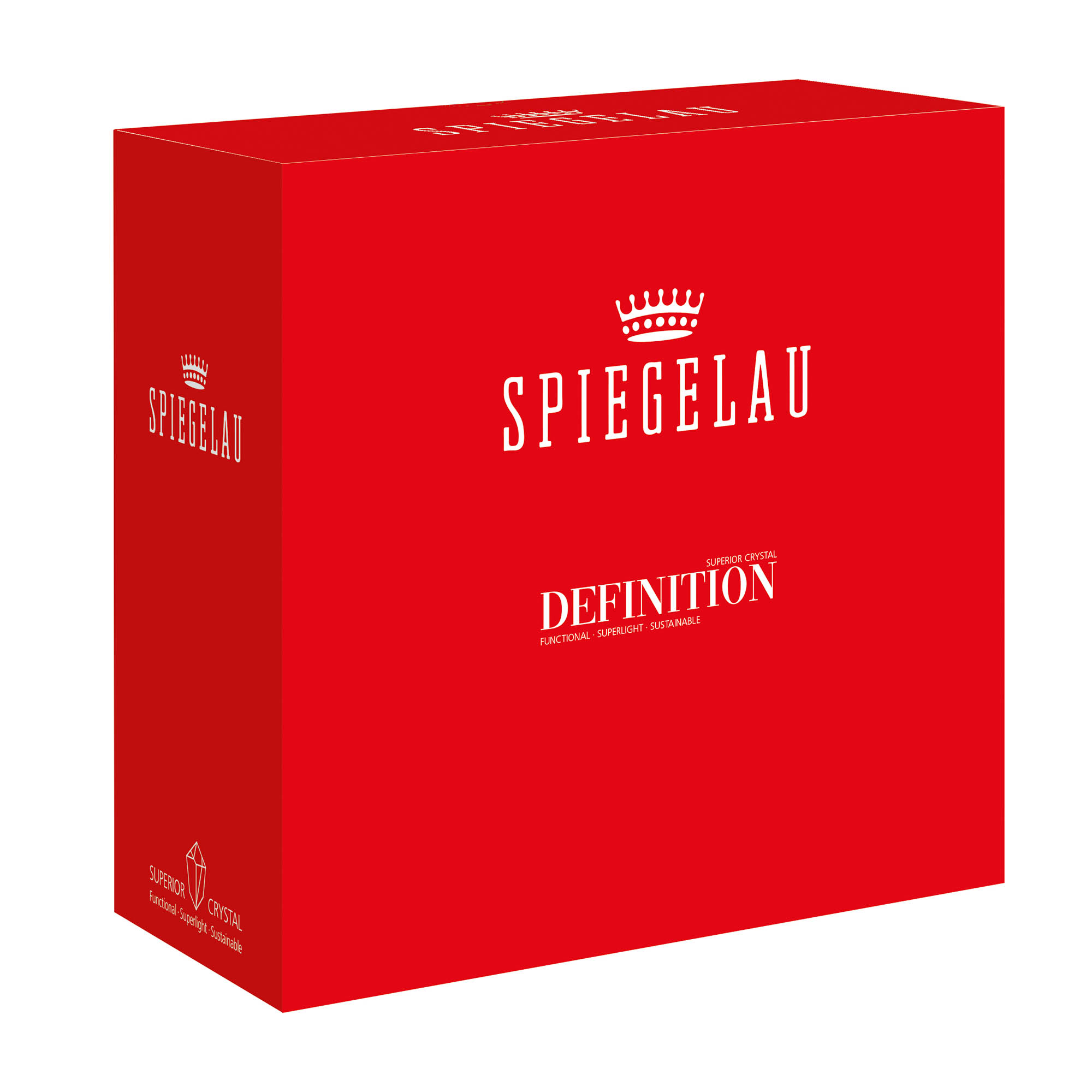 SPIEGELAU DEFINITION range, set of 2 Bordeaux glasses, 750 ml red wine glasses