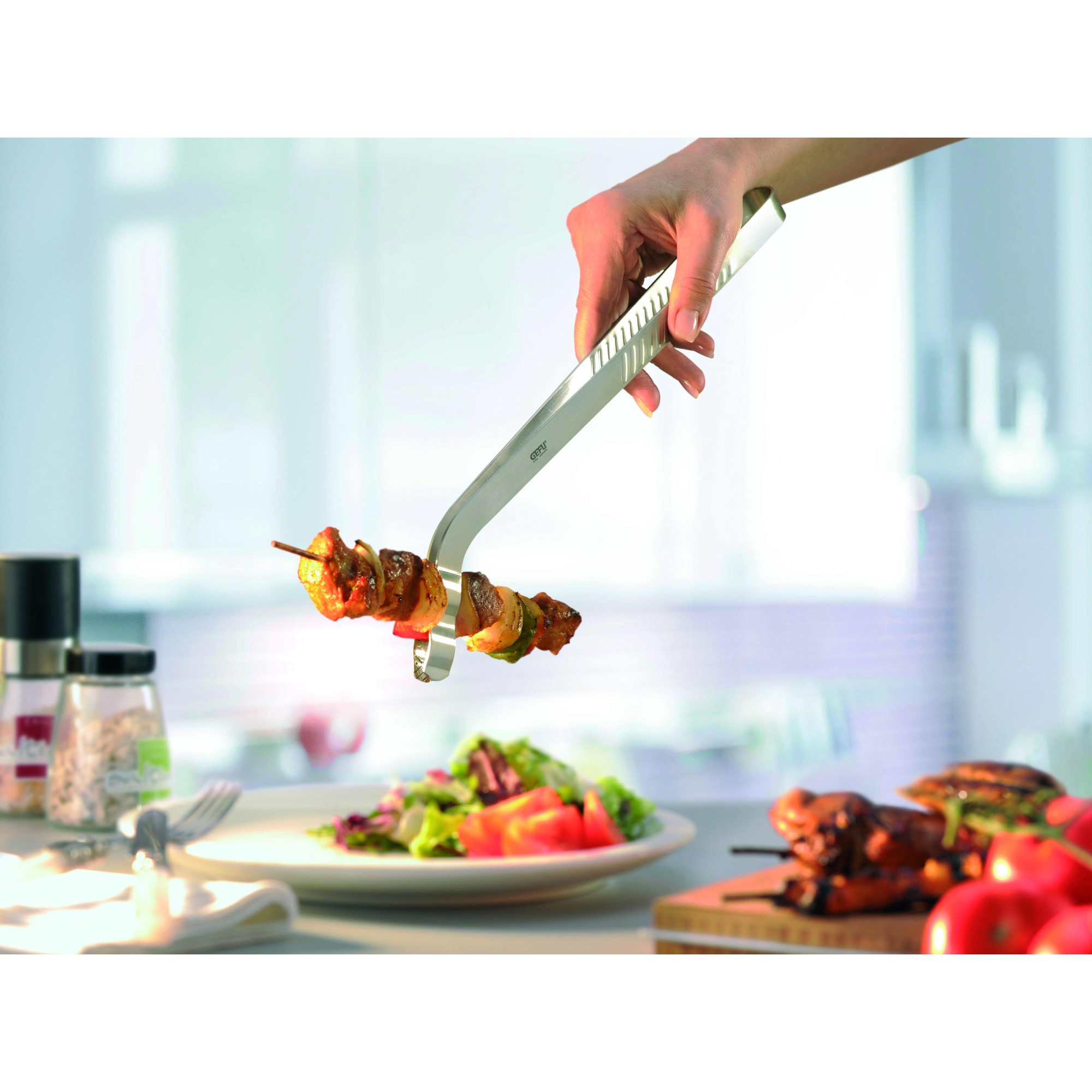 GEFU Grillzange Edelstahl ONDA 35 cm
