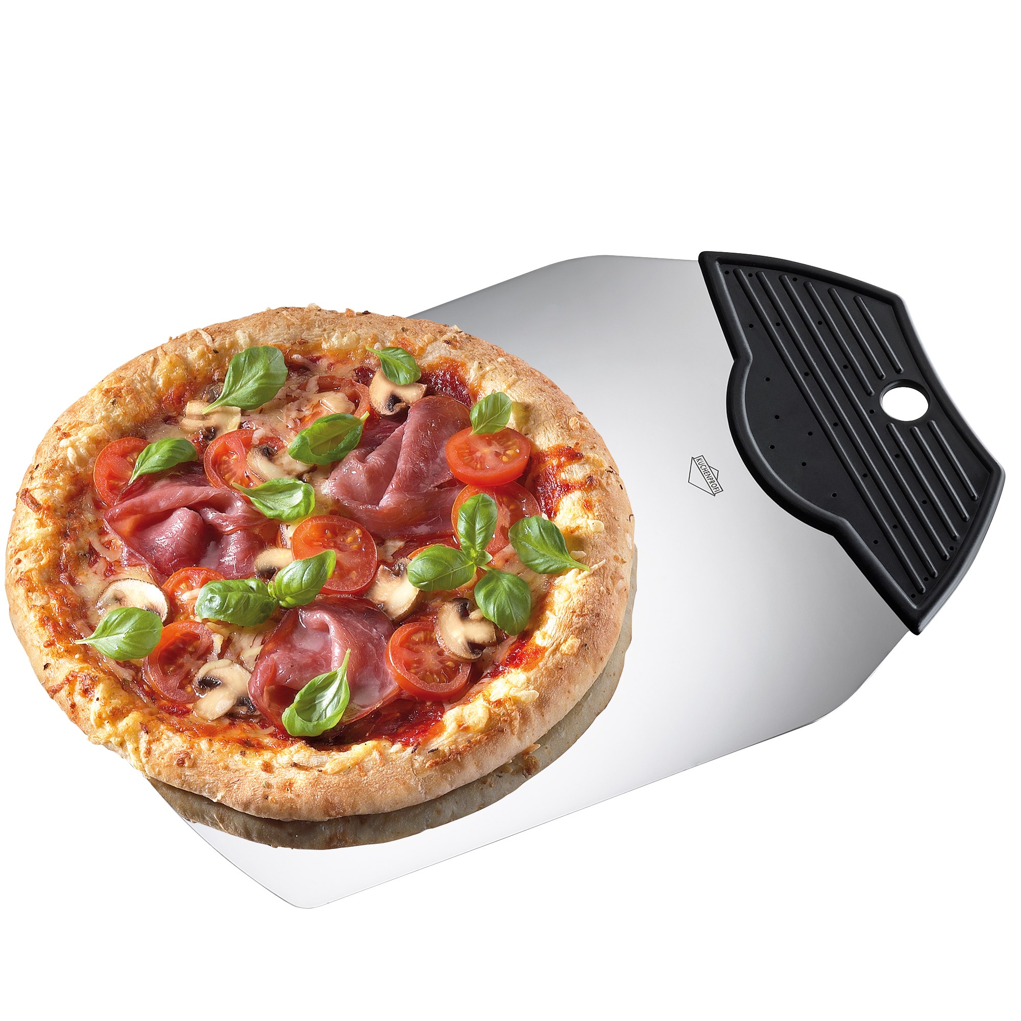 KÜCHENPROFI Kuchenretter / Pizzaheber aus Edelstahl