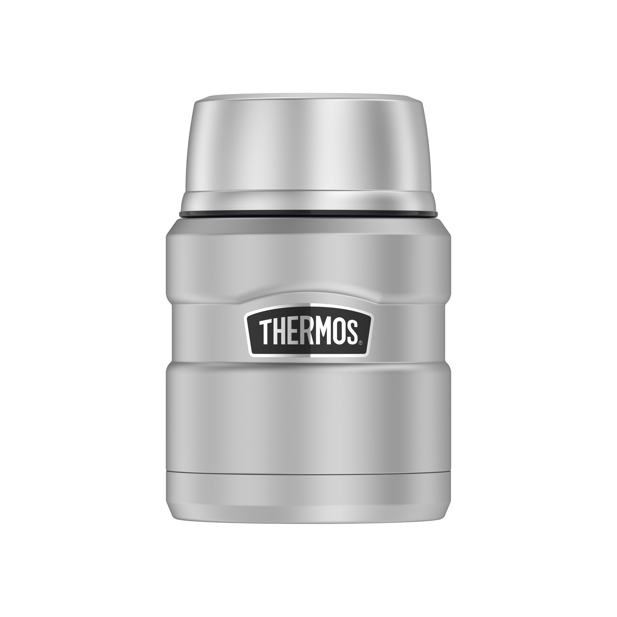 THERMOS Isolierspeisegefäß STAINLESS KING FOOD JAR 0,47 L Edelstahl matt doppelwandig