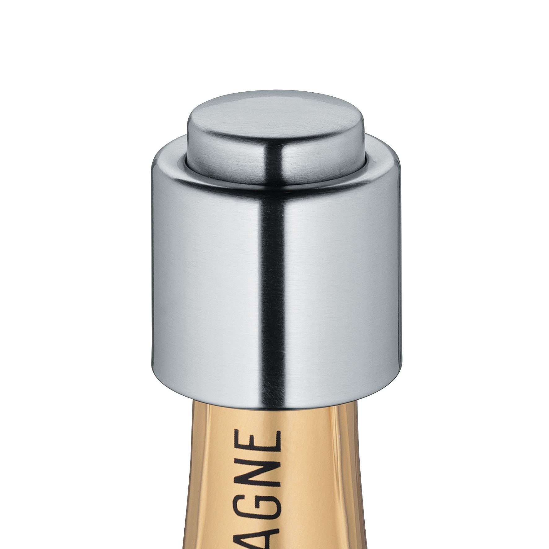 CILIO Champagnerflaschenverschluss  / Sektverschluss aus Edelstahl