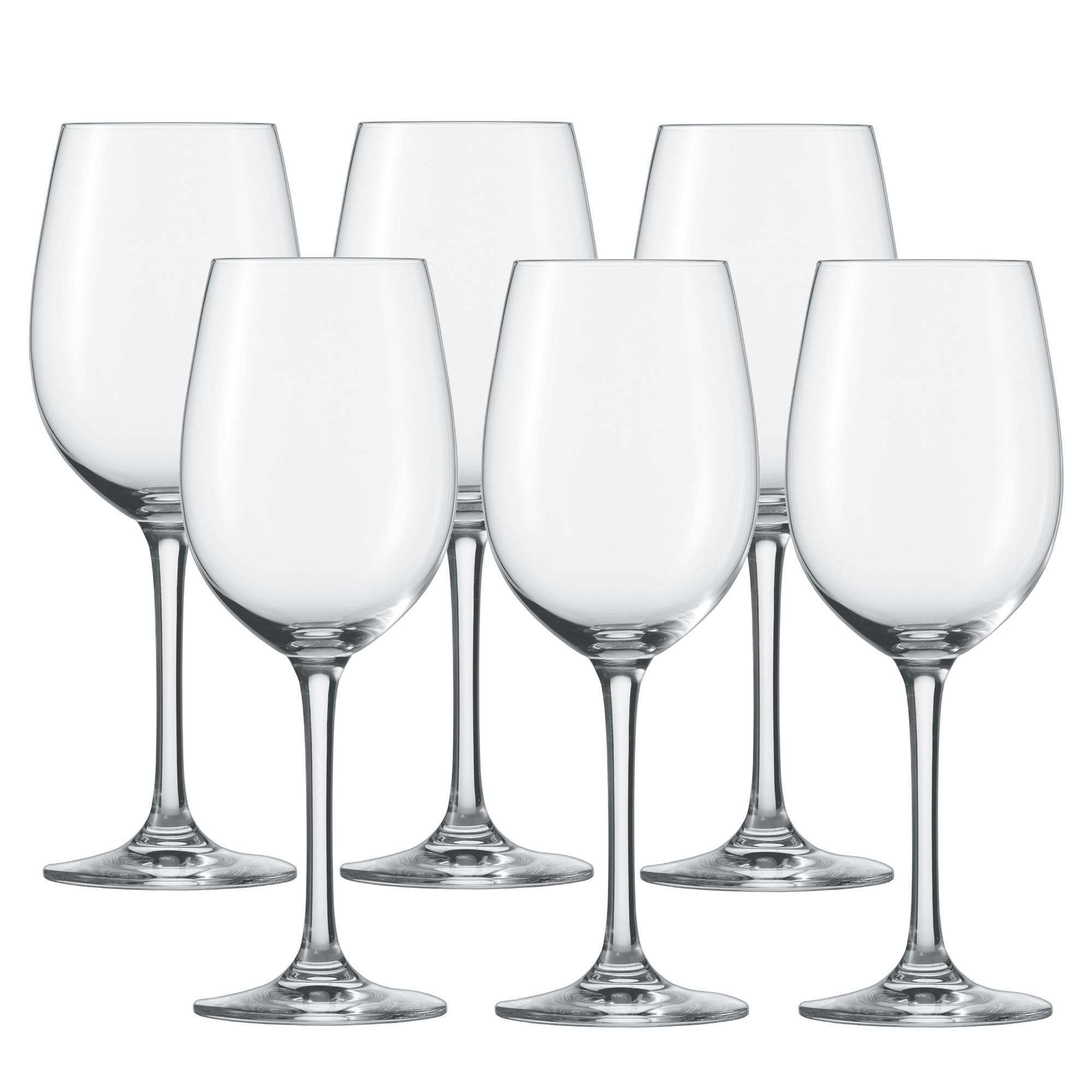 SCHOTT ZWIESEL Serie CLASSICO Rotweinglas Wasserglas 6 Stück Inhalt 545 ml