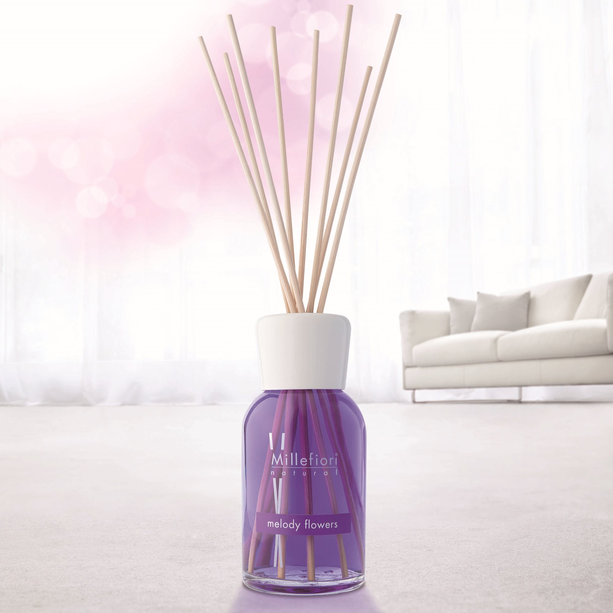 MILLEFIORI MILANO Raumduft Diffuser Nachfüllflasche 500 ml SANDALO BERGAMOTTO