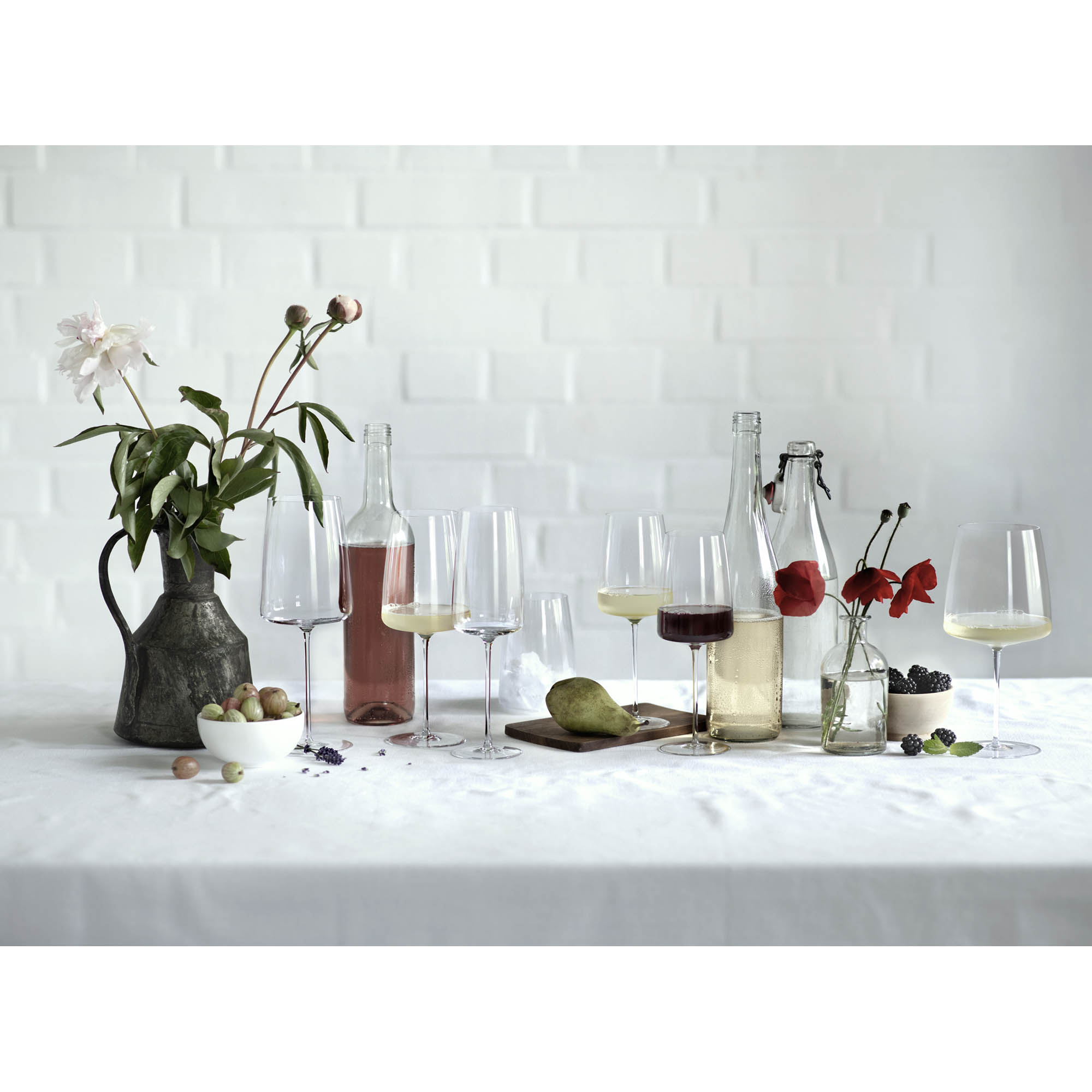 ZWIESEL GLAS Serie SIMPLIFY Weinglas leicht & frisch mundgeblasen 2 Stück 382 ml