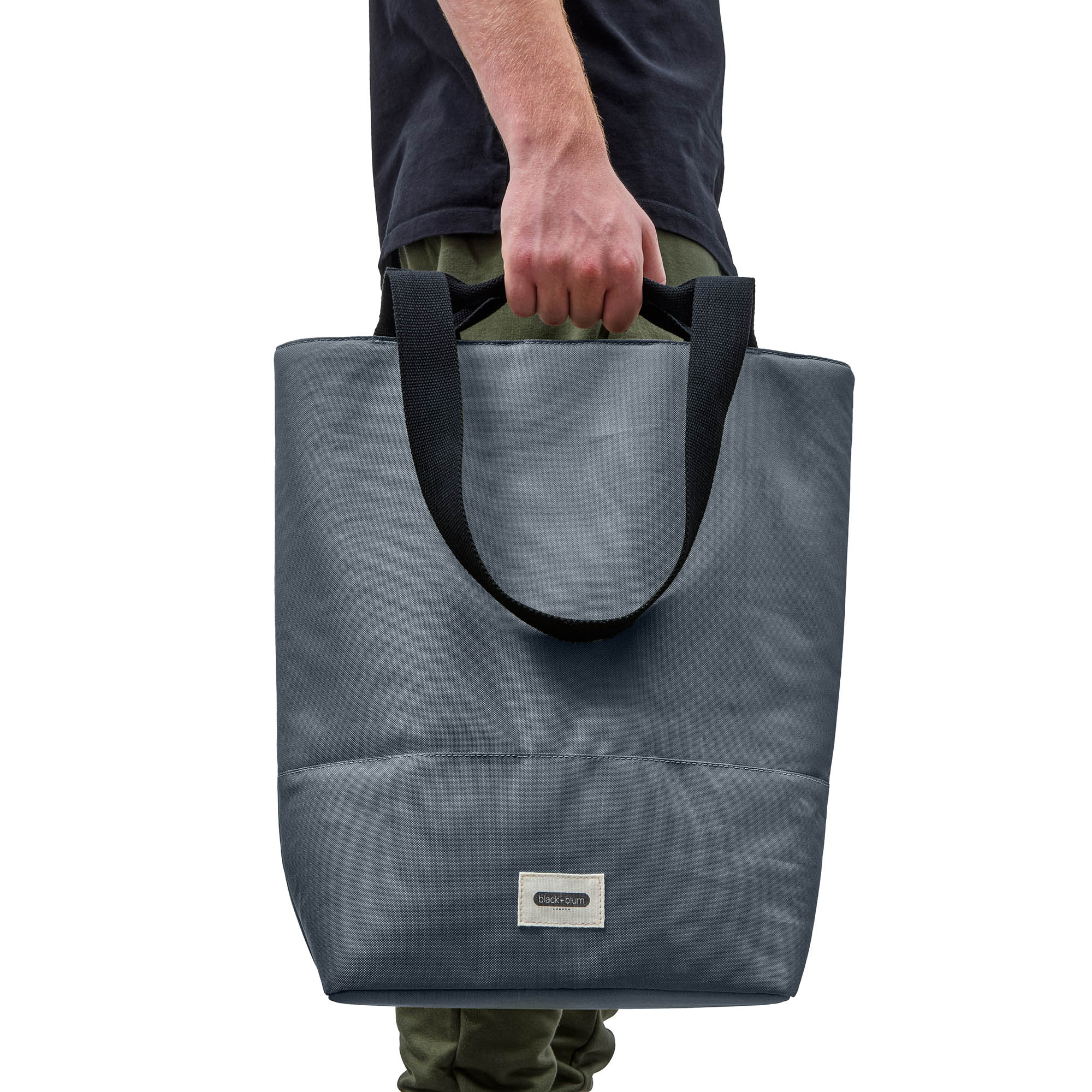 BLACK+BLUM Insulated Tote Bag, 16 litres, slate grey