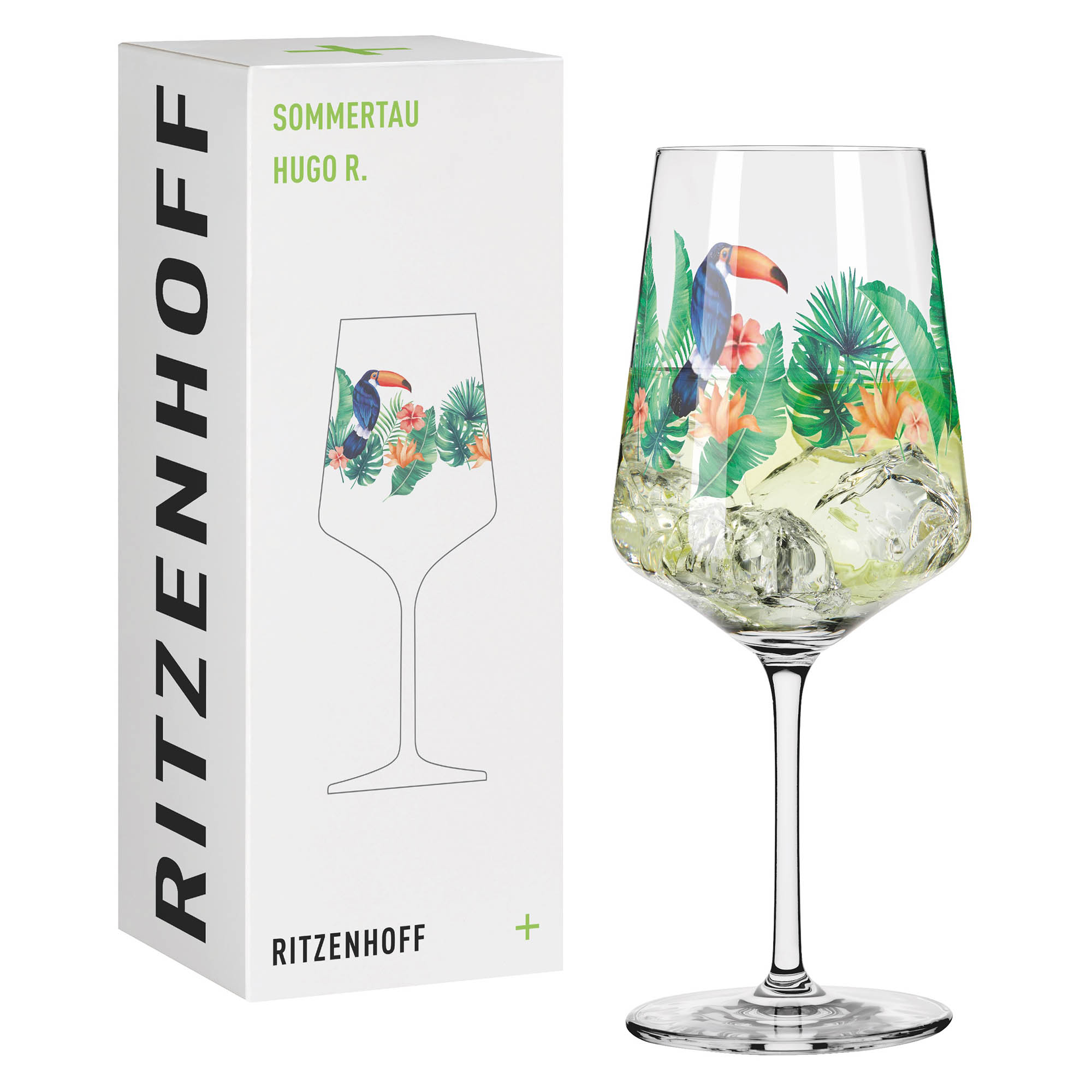 RITZENHOFF Cocktailglas Aperitifglas Hugo-Glas SOMMERTAU No 13 Inhalt 544 ml