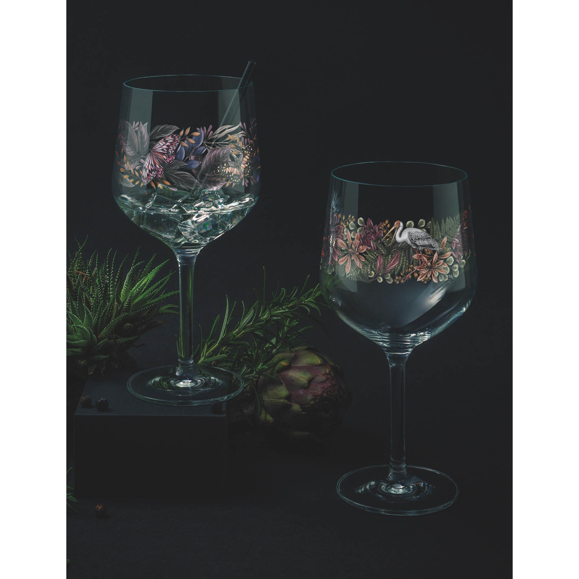 RITZENHOFF Ginglas Longdrink-Glas SCHATTENFAUNA #1 / #2 Inhalt je 720 ml 2 Stück