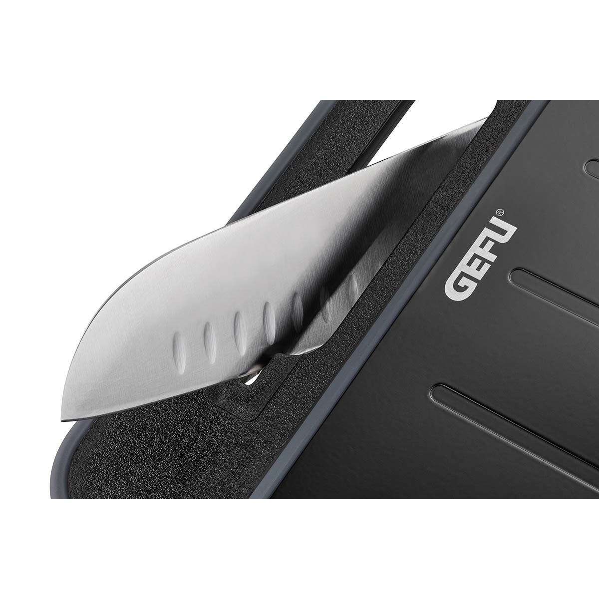 GEFU defrosting board cutting board CUT PRO 36.5 x 25 cm black
