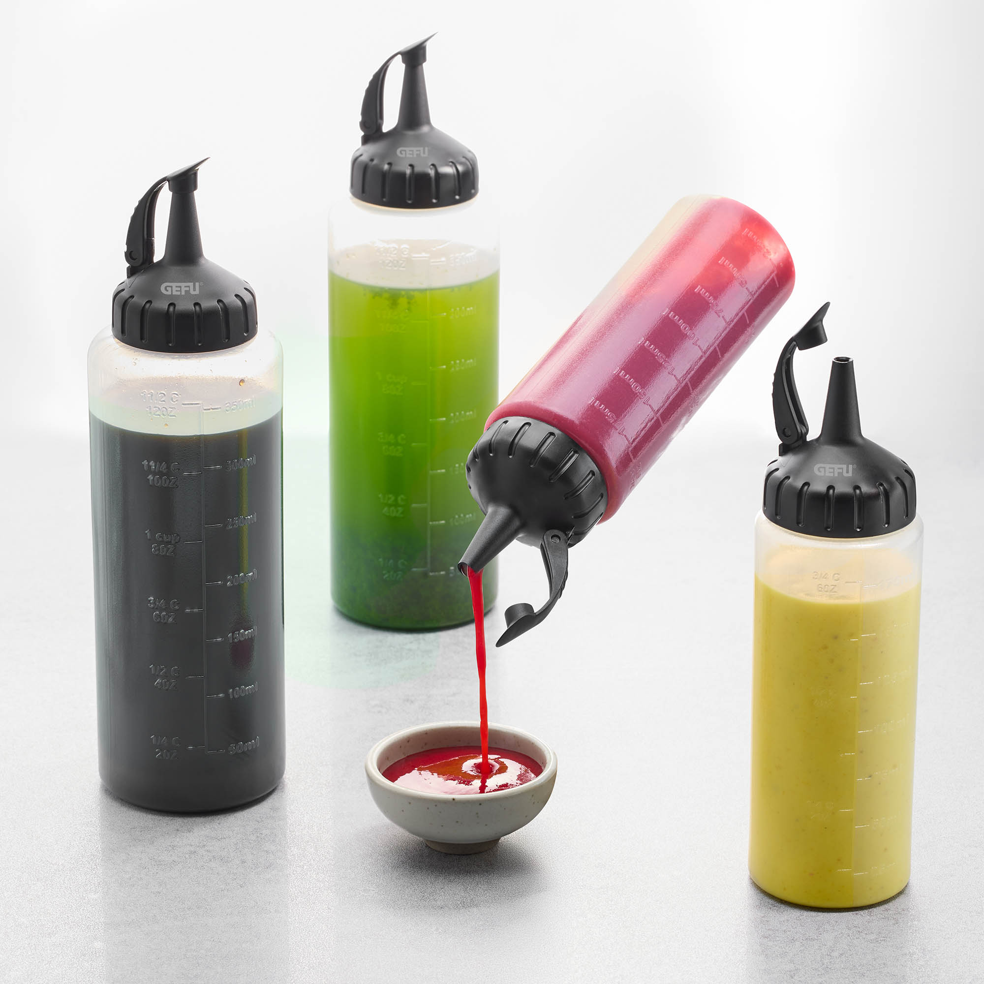 GEFU Flexible Dosierflasche FLEXI-FILL 175 ml
