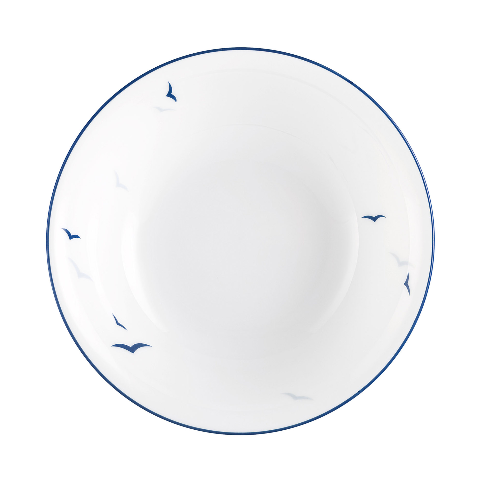 Königlich Tettau WORPSWEDE Rügen 4164 Suppenteller 23 cm 6 Stück