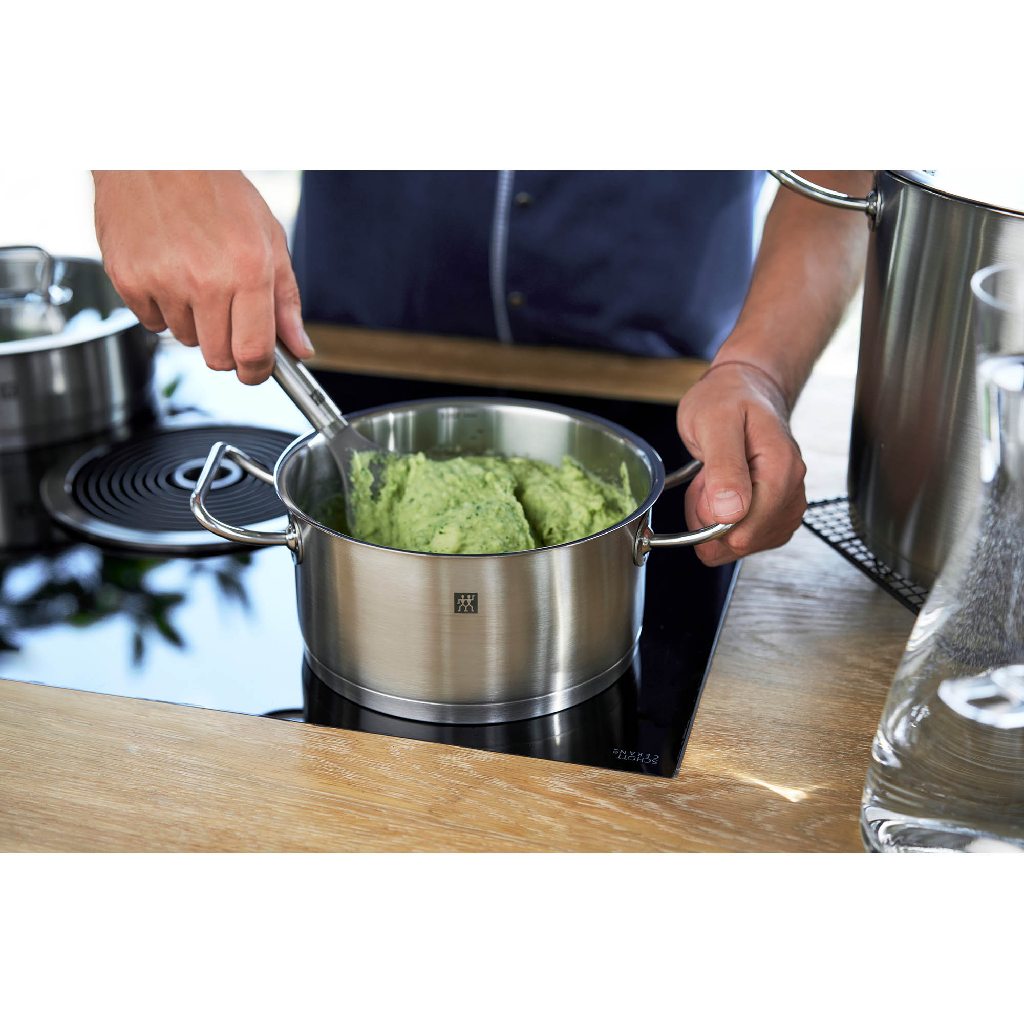 ZWILLING PRO series meat pot 24 cm 6.2 litres INDUCTION