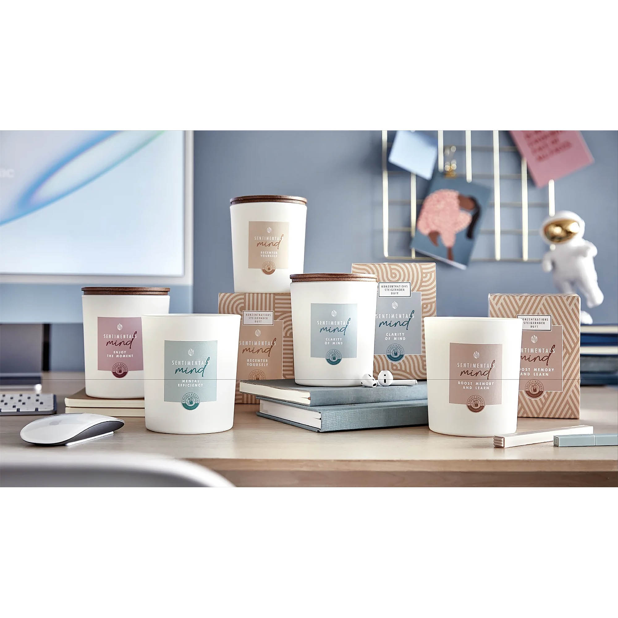 ENGELS KERZEN Duftkerze im Glas SENTIMENTALS MIND Mental Efficiency 360 g