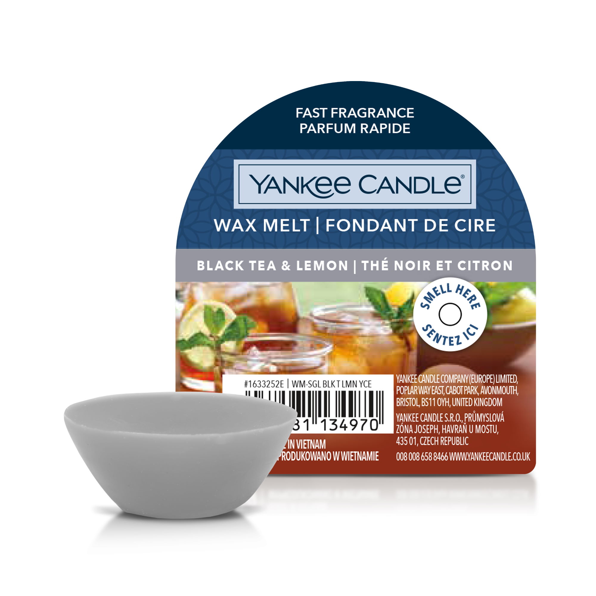YANKEE CANDLE Wax Melt BLACK TEA & LEMON 22 g Duftwachs