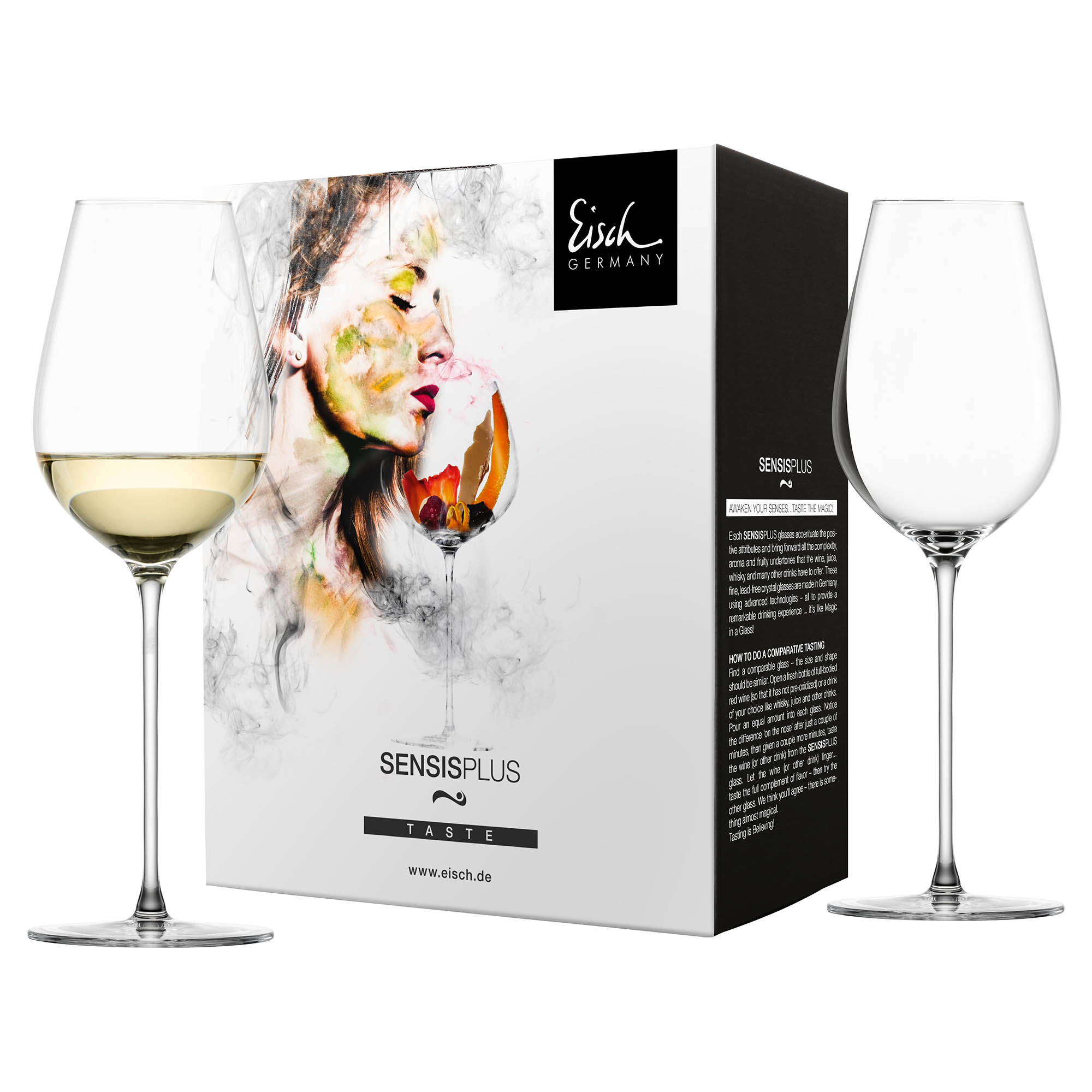 EISCH Serie ESSENCA SENSISPLUS Allroundglas ERFRISCHEND & LEICHT 2 Stück 400 ml
