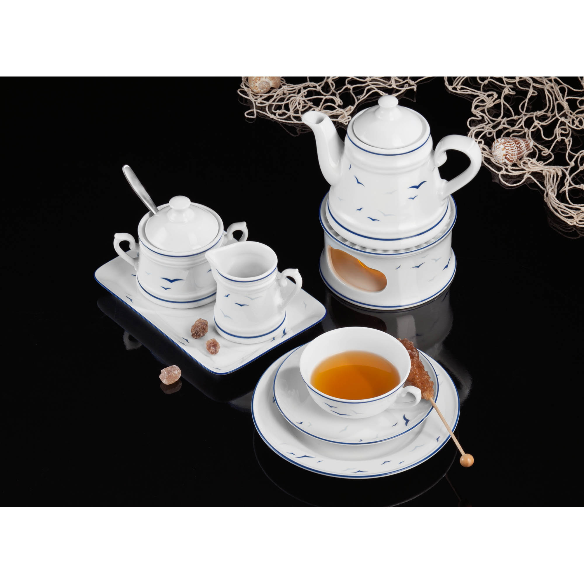 Royal Tettau WORPSWEDE Rügen 4164 teapot 16.2 cm