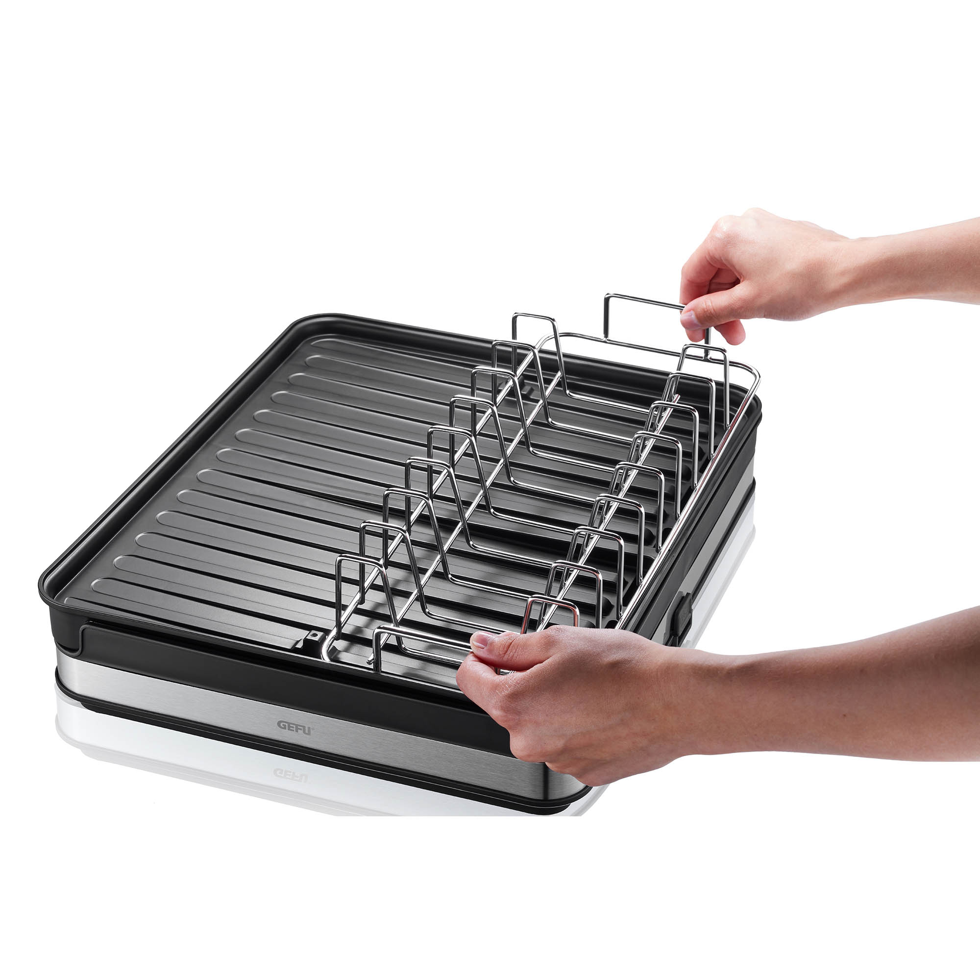 GEFU SMARTLINE draining rack extendable 30 cm to 51 cm
