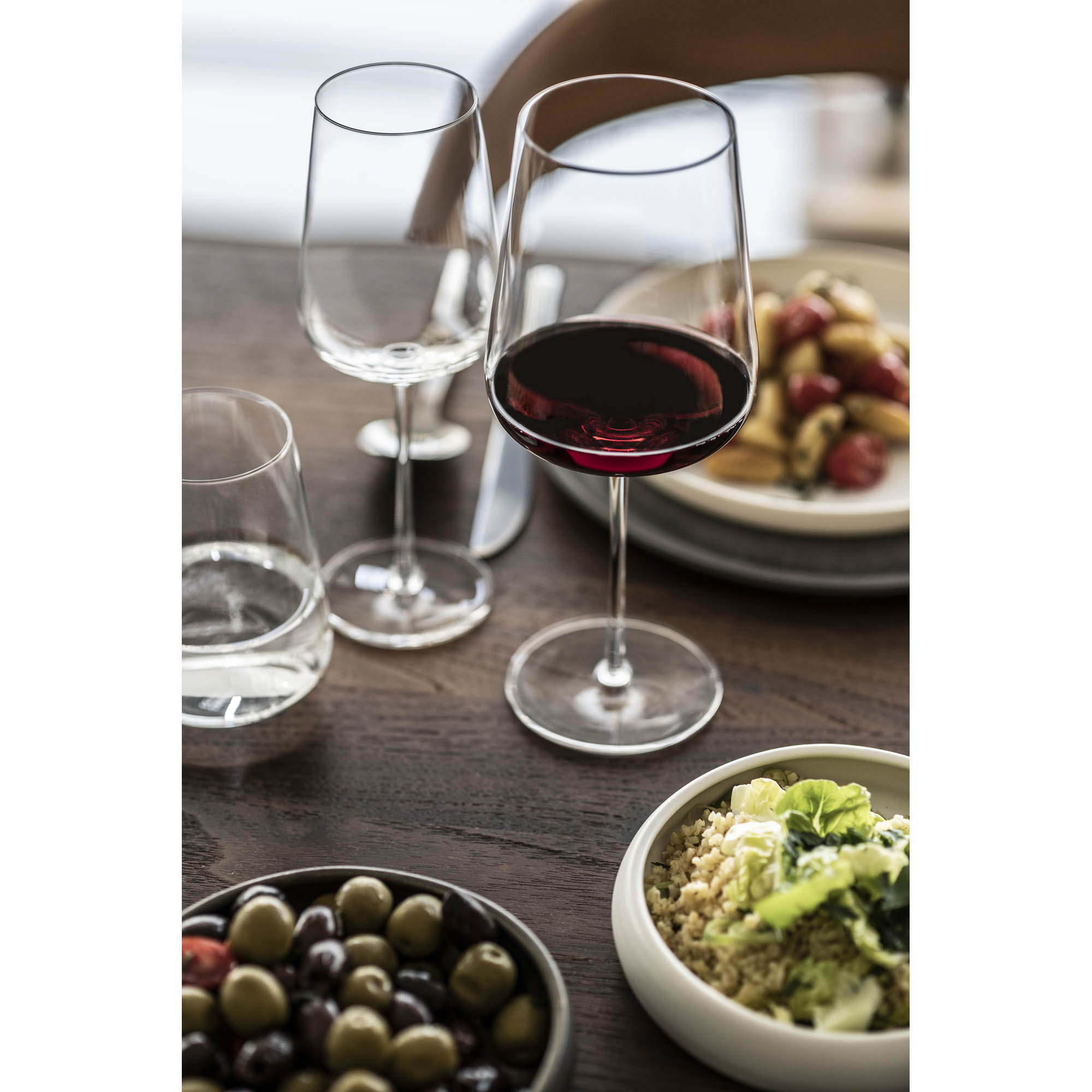 SCHOTT ZWIESEL VERVINO series set with 2 x Bordeaux glass + 2 x Chardonnay glass