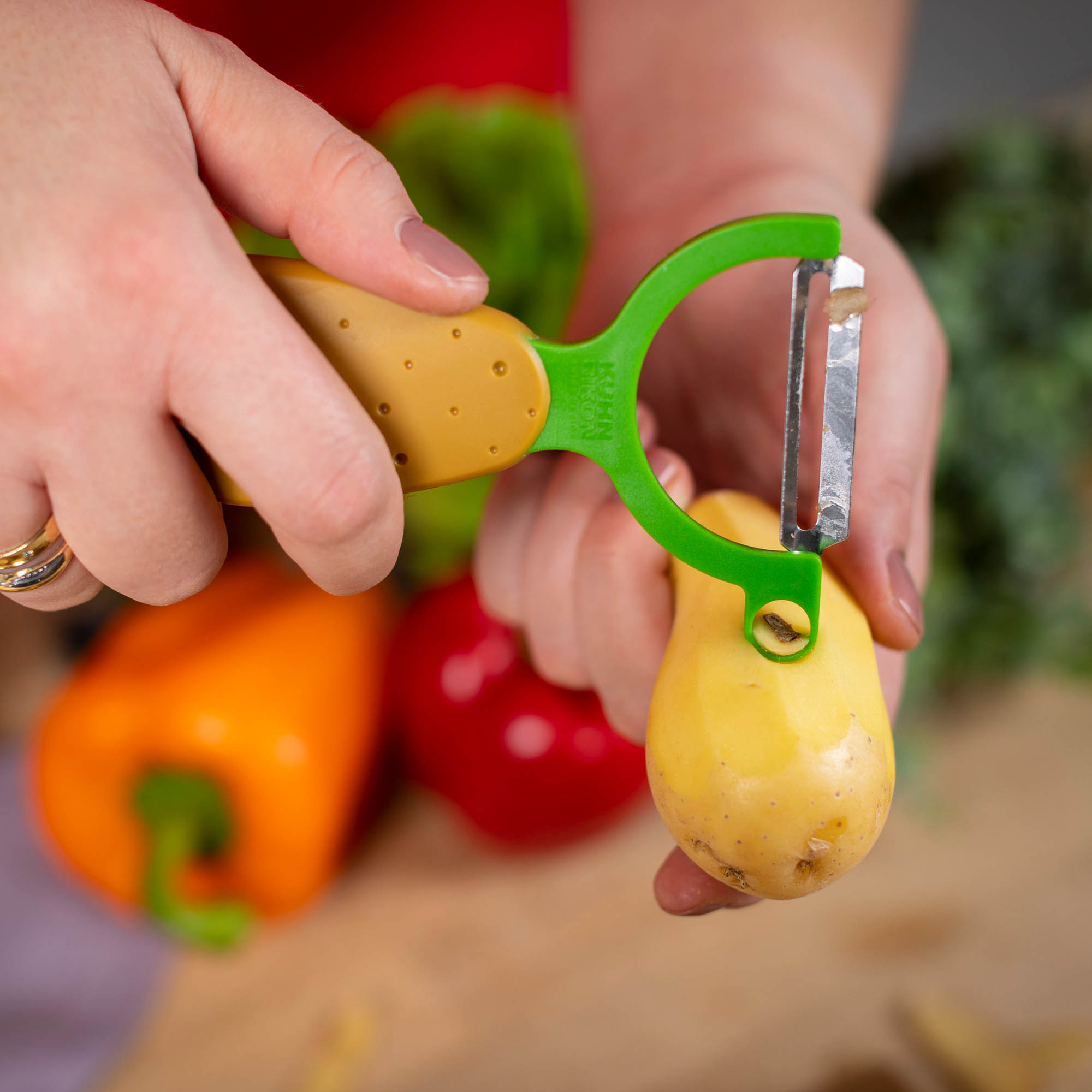KUHN RIKON 3er Set Gemüsesparschäler VEGGIE SET