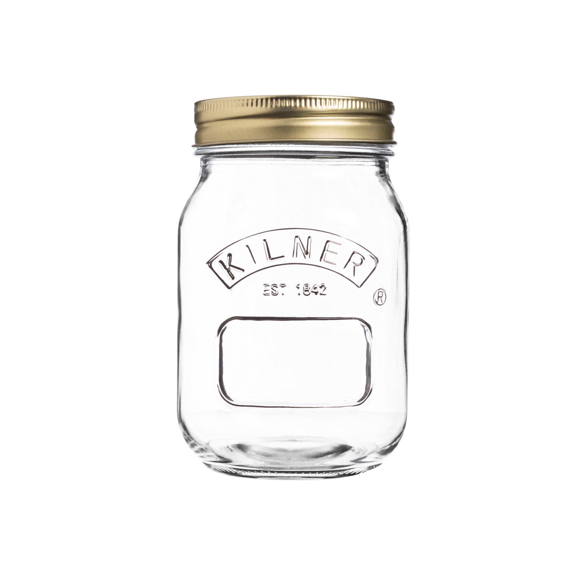 KILNER Einmachglas mit Schraubdeckel 0,5 Liter Vorratsglas