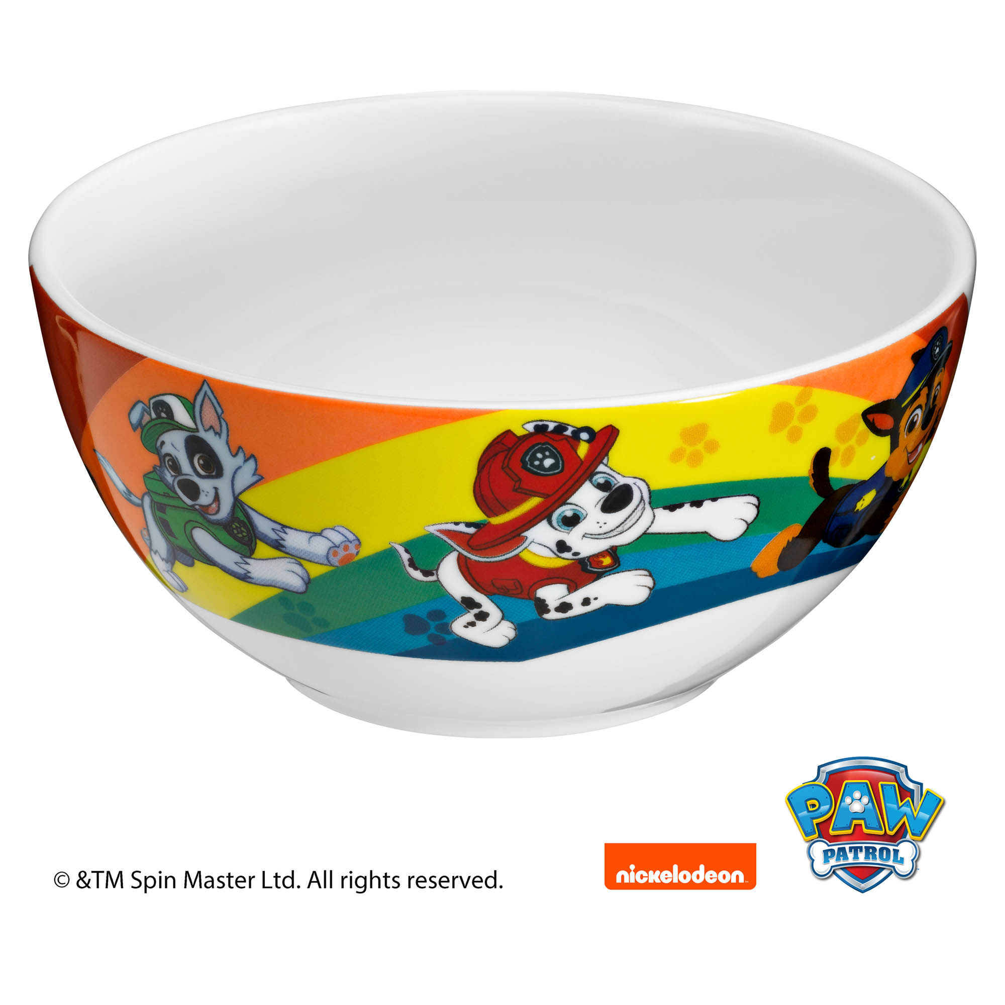 WMF children's cutlery set PAW PATROL 6 pieces with plate and cereal bowl