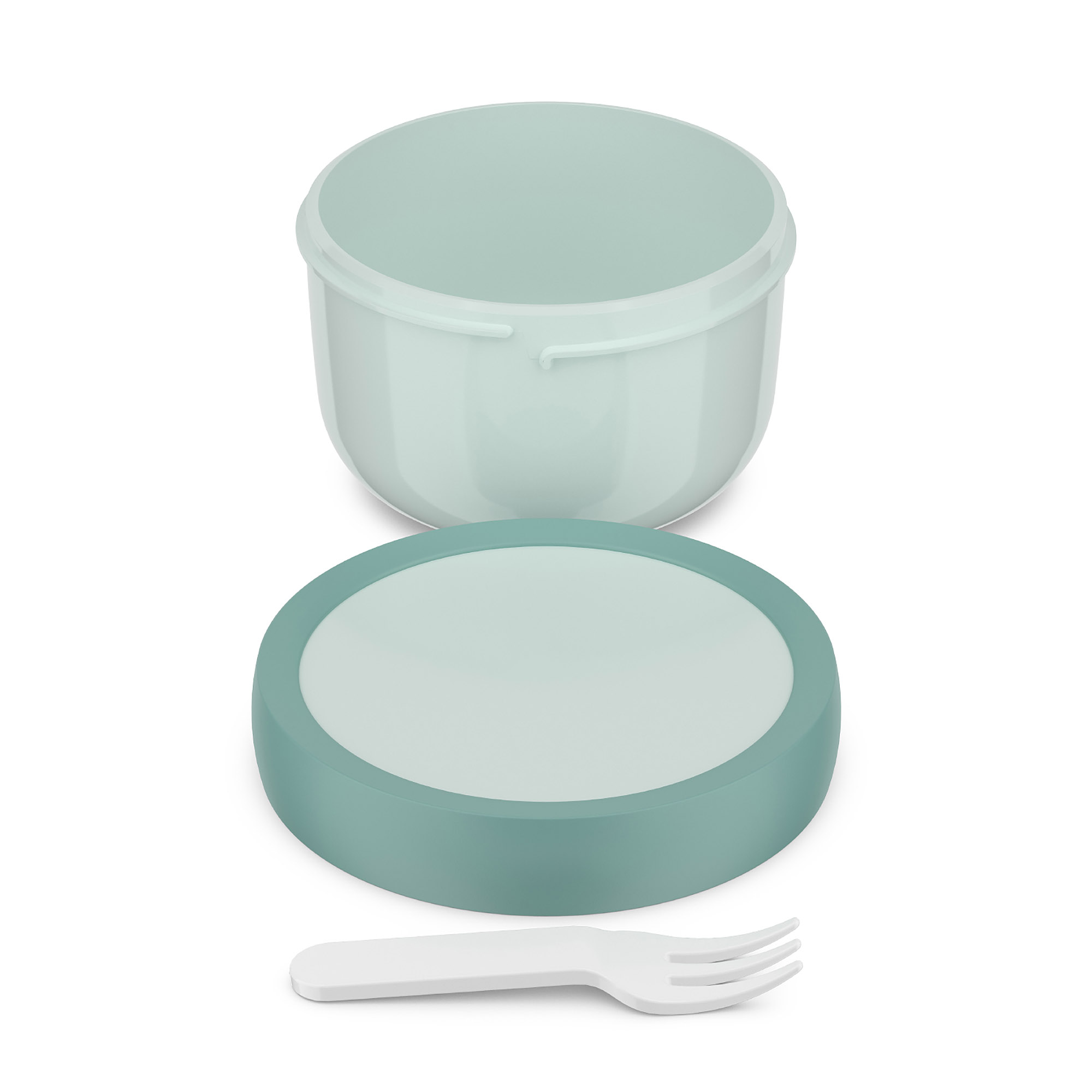 MEPAL Fruchtbox für Kinder CAMPUS Snackbox 0,3 Liter cool mint