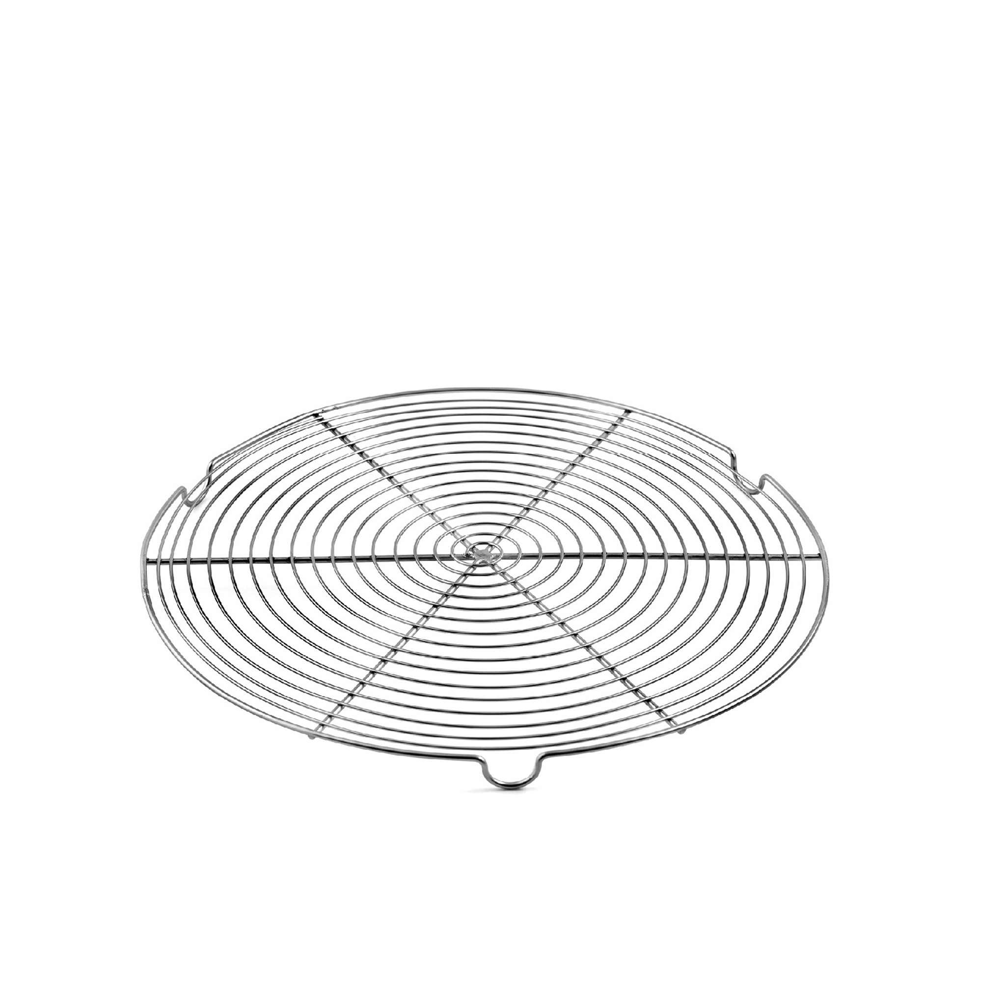 WEIS Kuchenunterlage Kuchengitter Auskühlgitter aus Edelstahl 28 cm