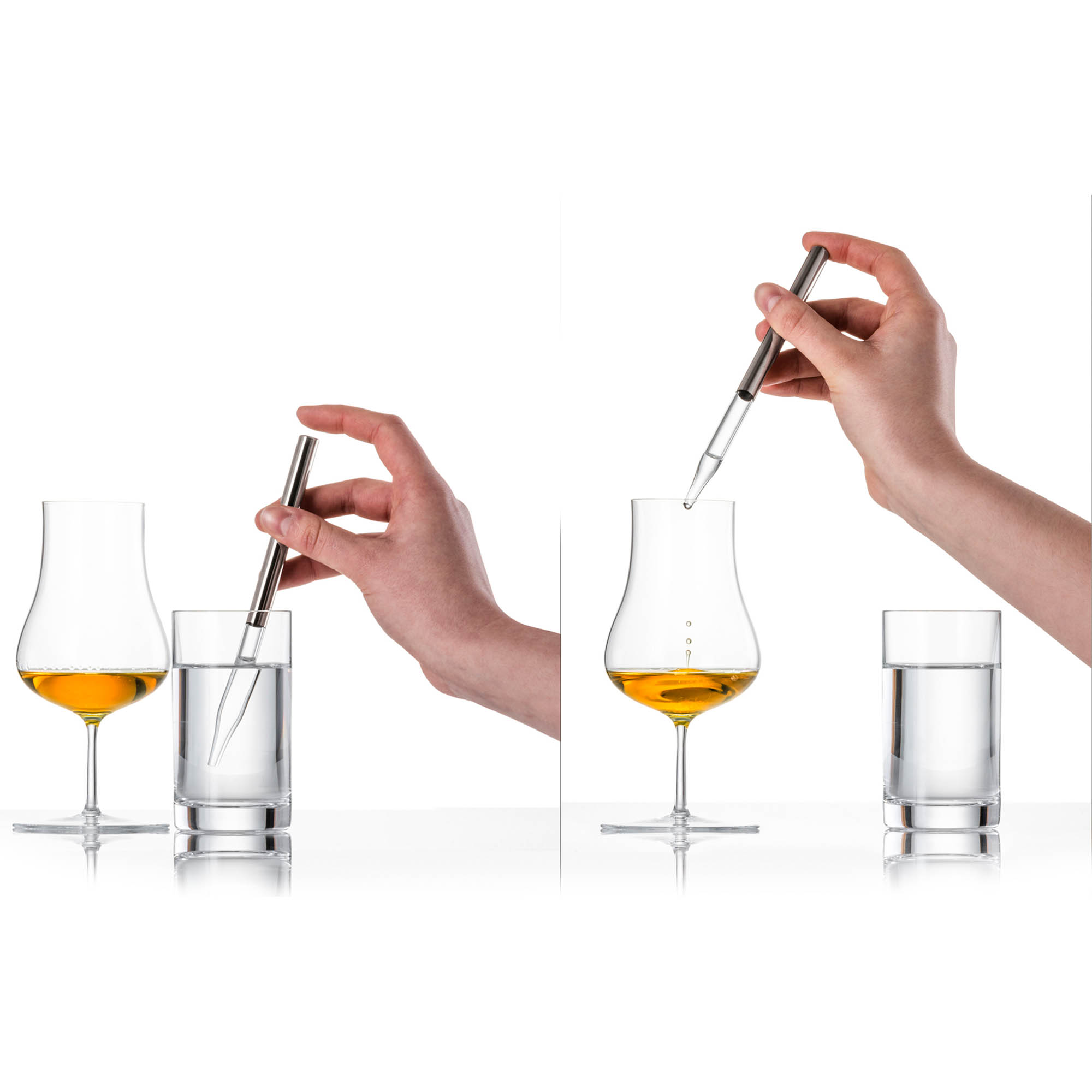 EISCH Whiskypipette / Rumpipette GENTLEMAN schwarz