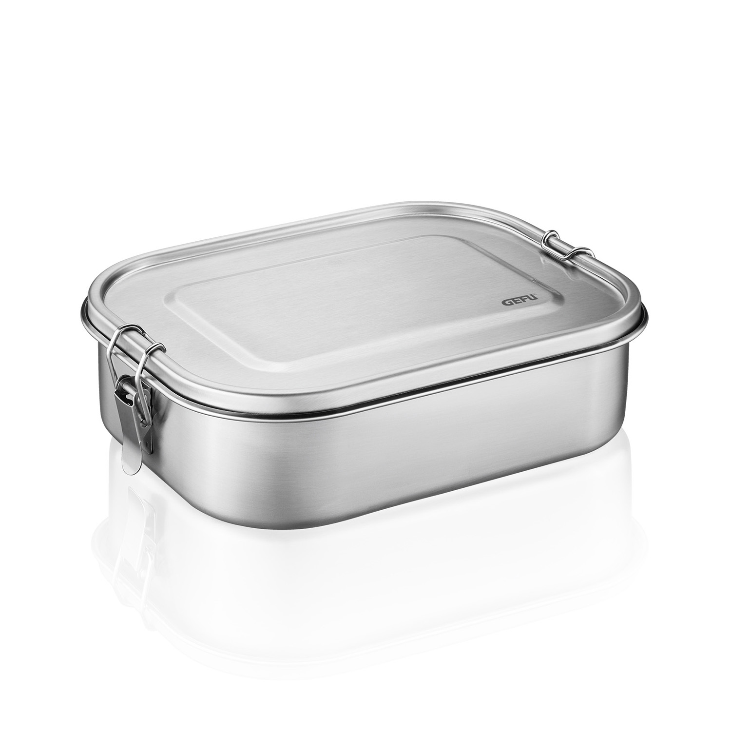 GEFU Lunchbox ENDURE aus Edelstahl 1 Liter 18 cm x 13,3 cm