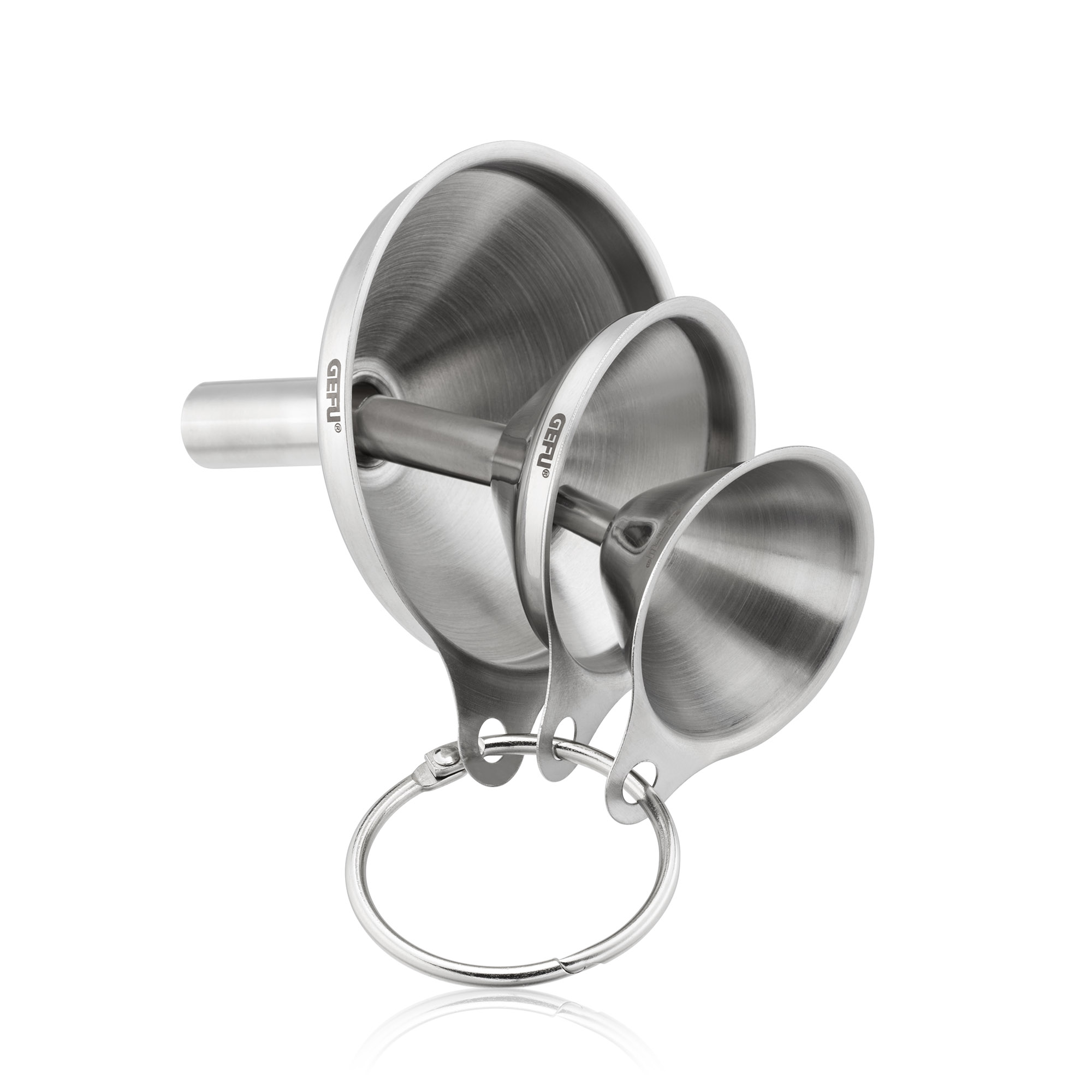 GEFU Mini-Trichter-Set VERSARE Ø 7 cm, 5 cm, 4 cm