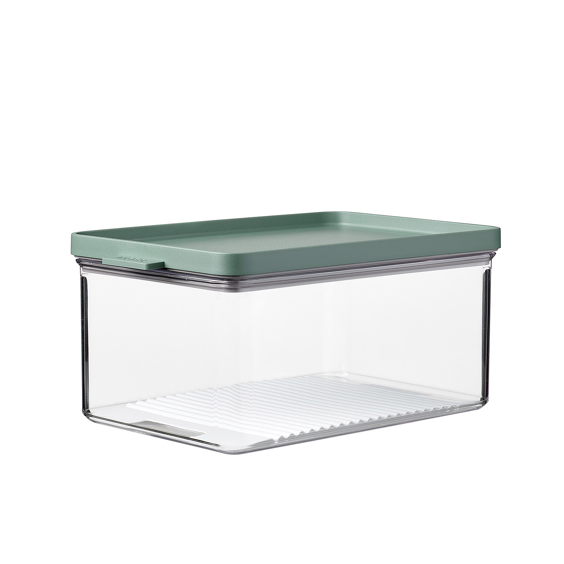 MEPAL Vorratsdose OMNIA Käsedose 2,0 Liter transparent Deckel nordic sage