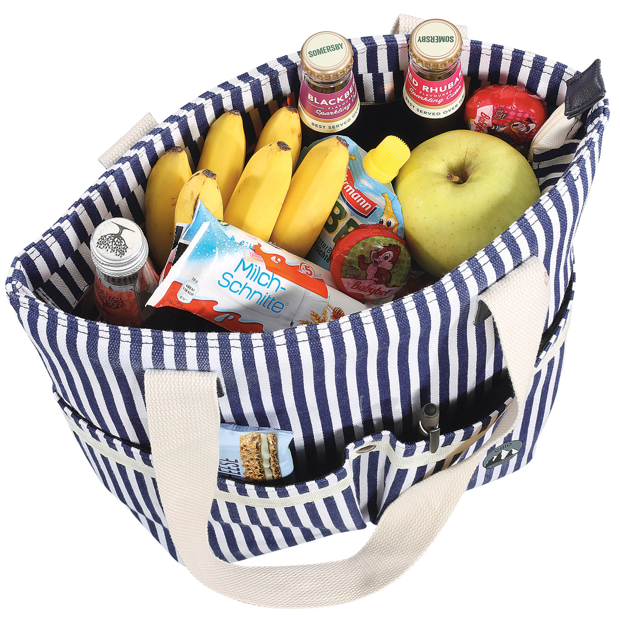 CILIO shoulder insulated bag SABBIA blue-white 16 litres