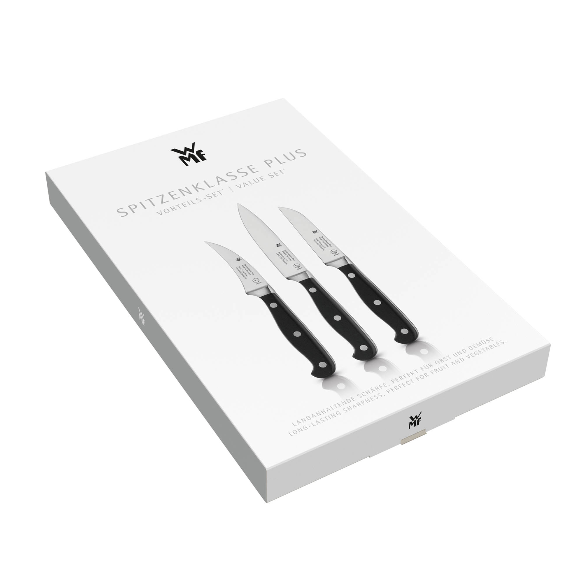 WMF Messer-Set SPITZENKLASSE Plus FRUIT & VEGGIE 3-teilig Performance Cut