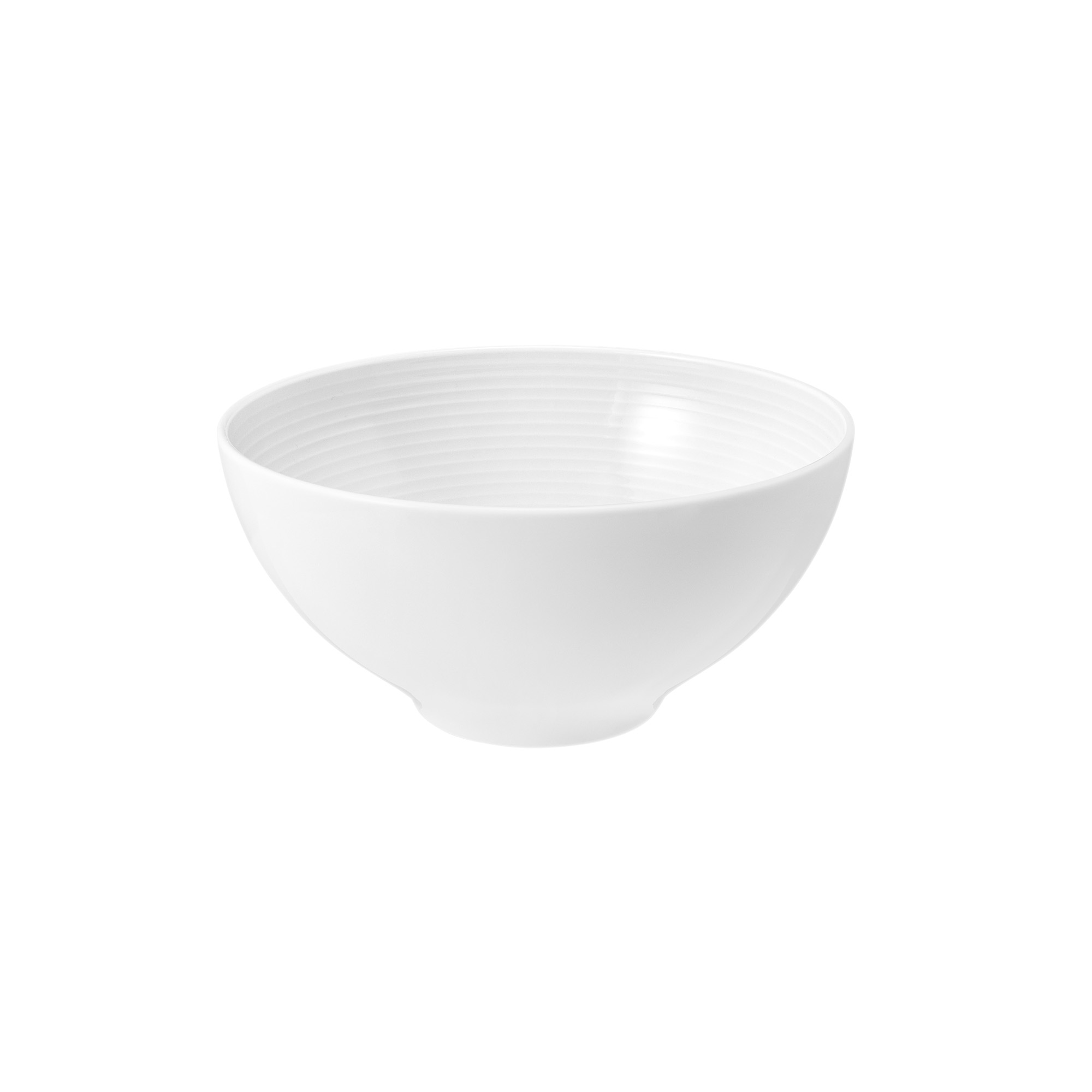 Seltmann Weiden Schüssel Seltmann Weiden Beat weiß Schüssel rund 15,5 cm, Porzellan, (Packung)