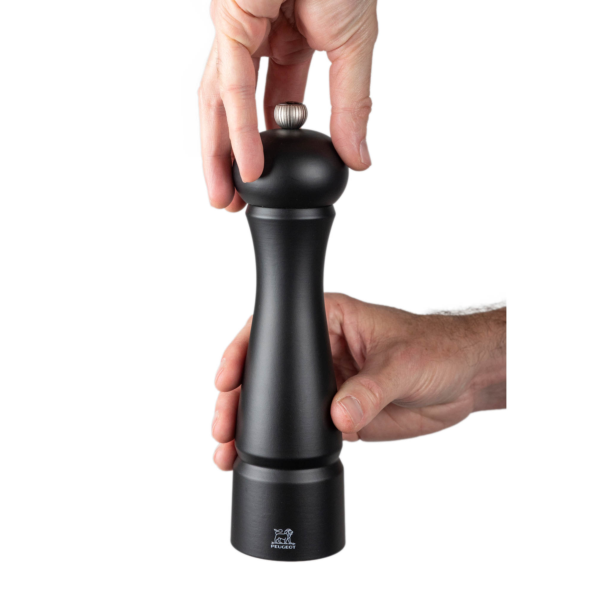 PEUGEOT Salzmühle FESTIVAL 22 cm Buche schwarz matt mit ZIRLION-Mahlwerk