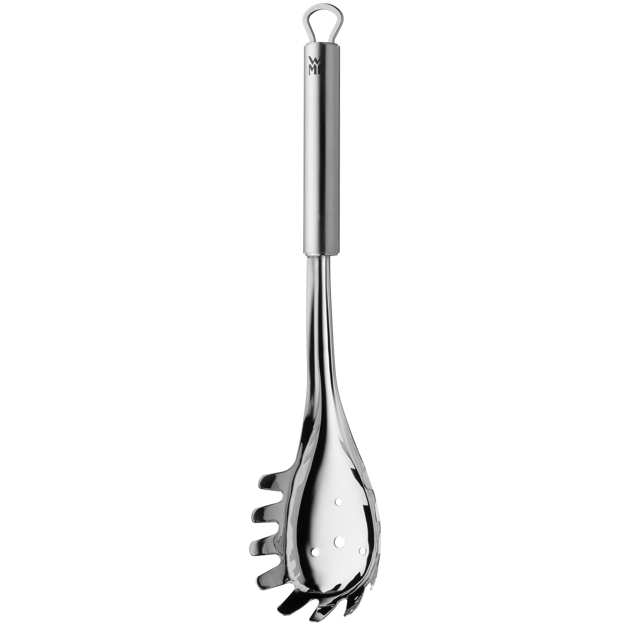 WMF Nudellöffel Profi Plus, 32 cm, lange Nudeln, Ablauflöcher, Cromargan: Edelstahl Rostfrei 18/10