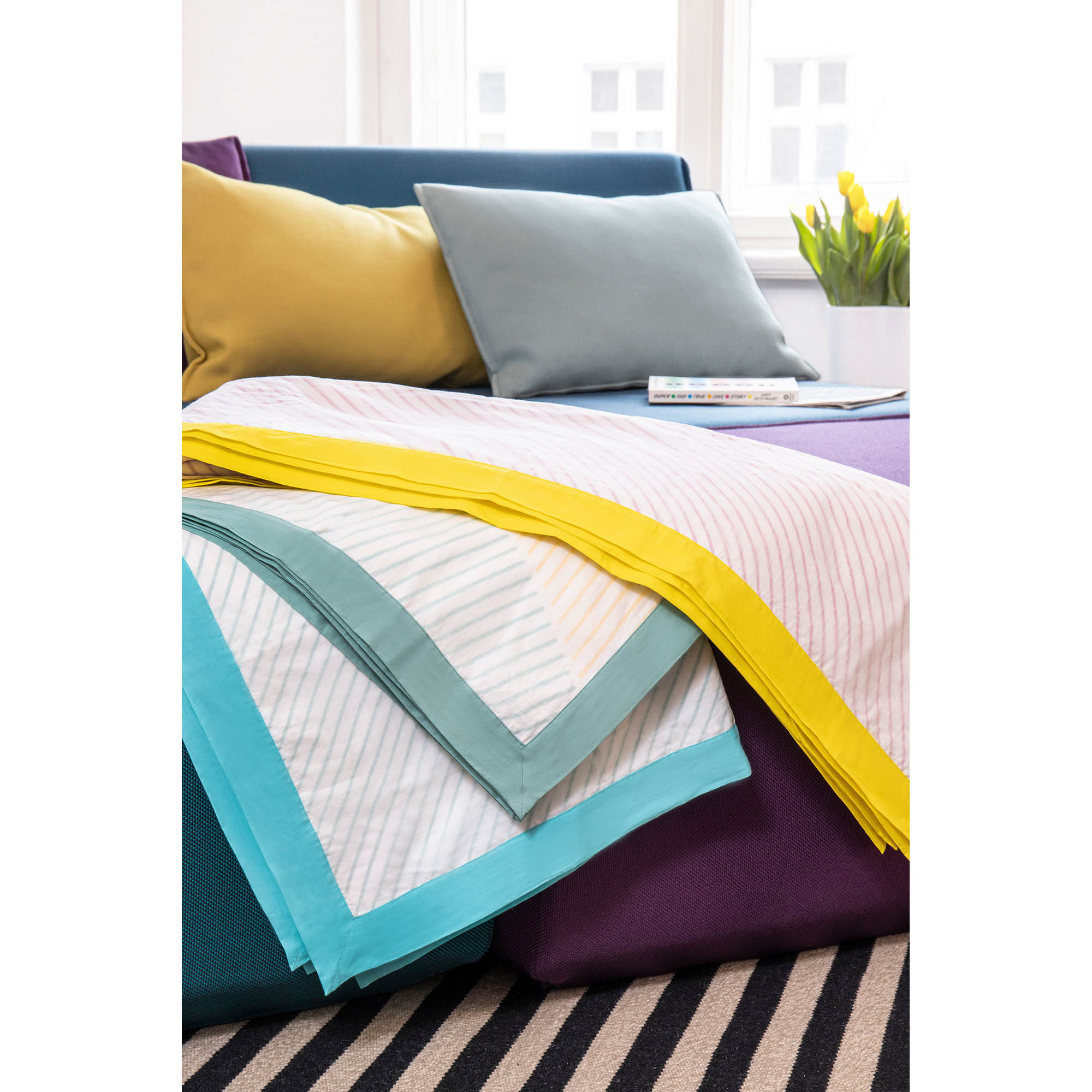 RELAXOUND Wohlfühldecke Dohar-Decke BREEZYBLANKET Double Mango 225 x 250 cm