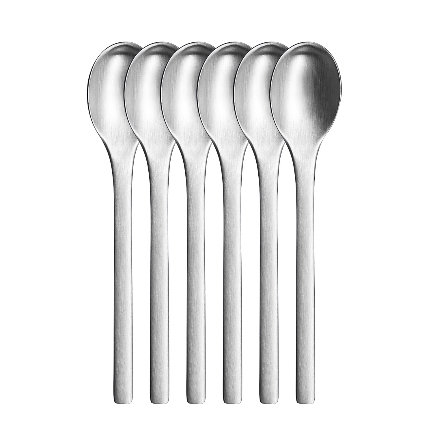 PURESIGNS Espressolöffel ONE Extra mattiert 6 Stück