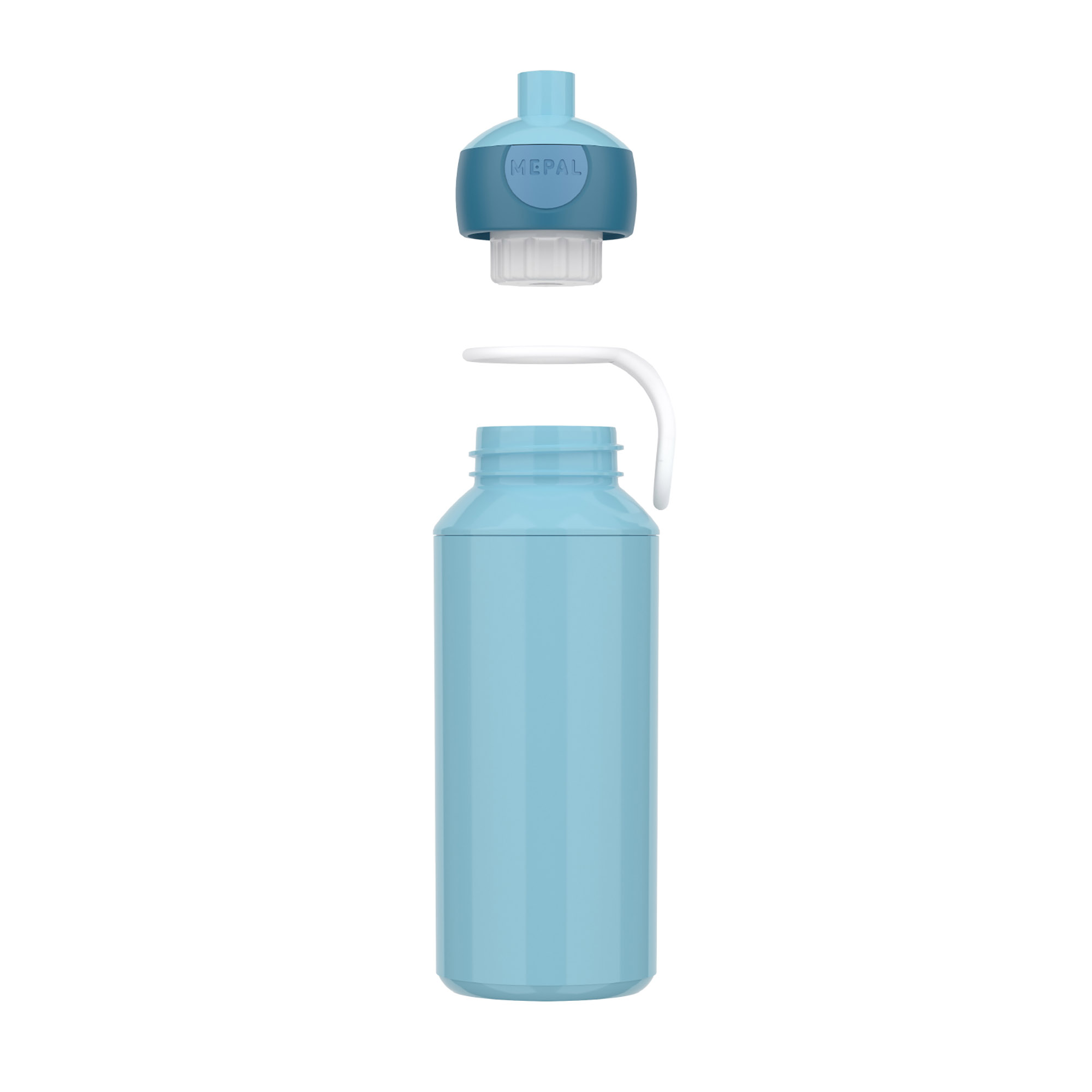 MEPAL Pop-up-Trinkflasche für Kinder CAMPUS 0,4 Liter cool blue