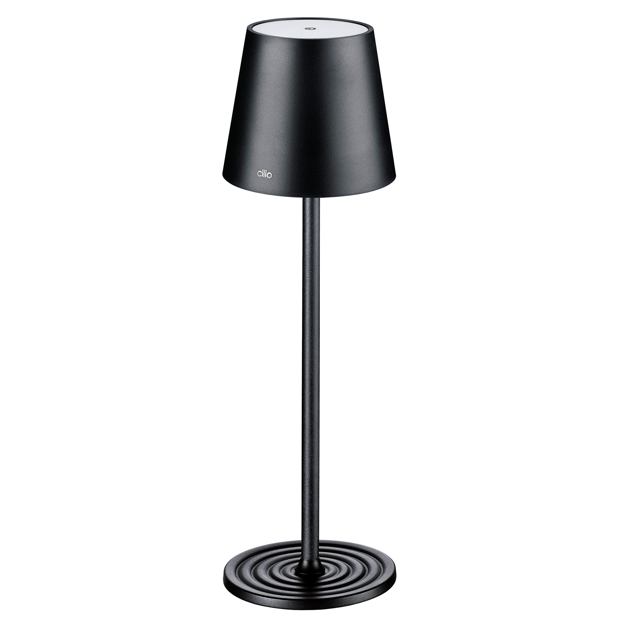 CILIO LED-Tischlampe SOLE Mobile LED-Leuchte für indoor und outdoor - schwarz