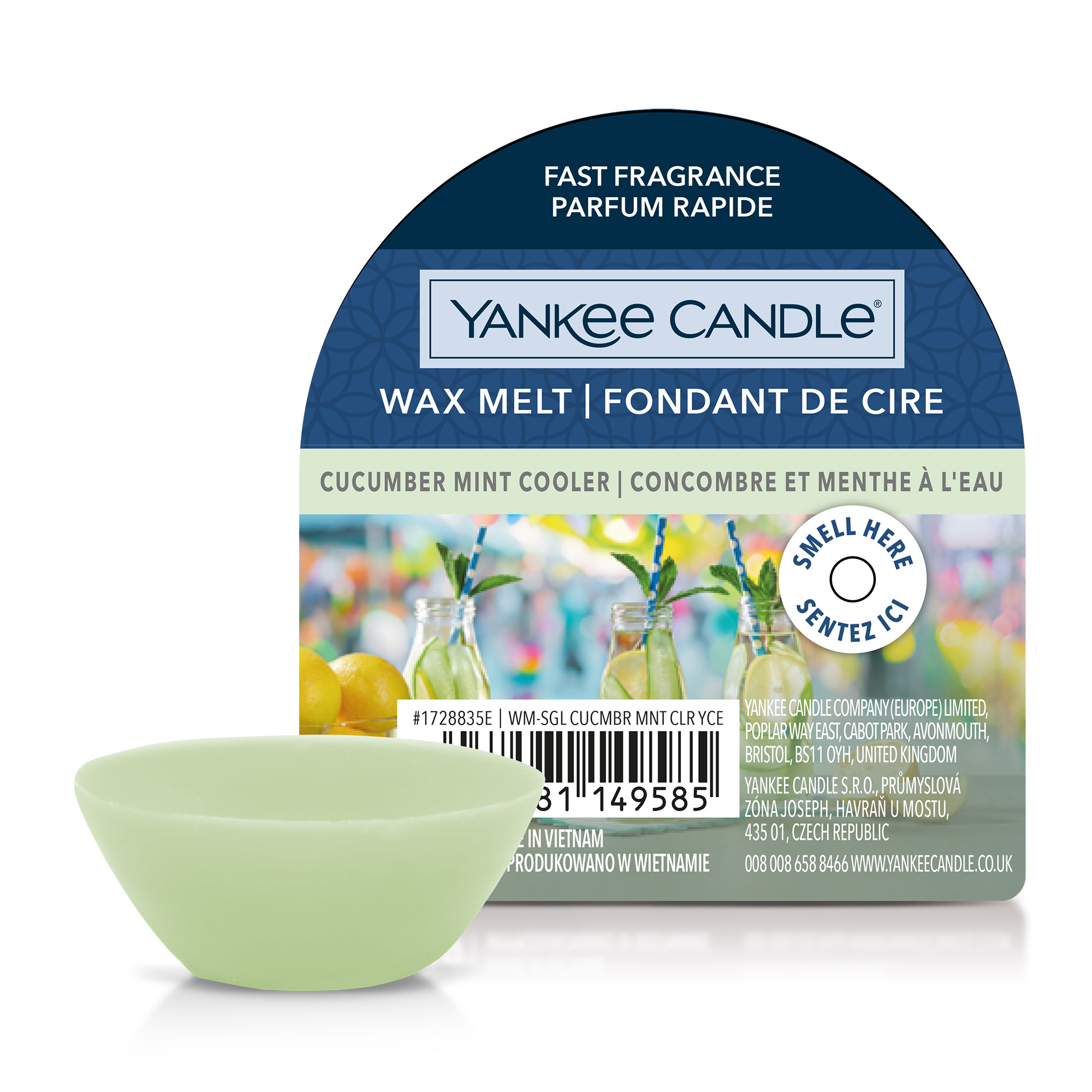 YANKEE CANDLE Wax Melt CUCUMBER MINT COOLER 22 g Duftwachs