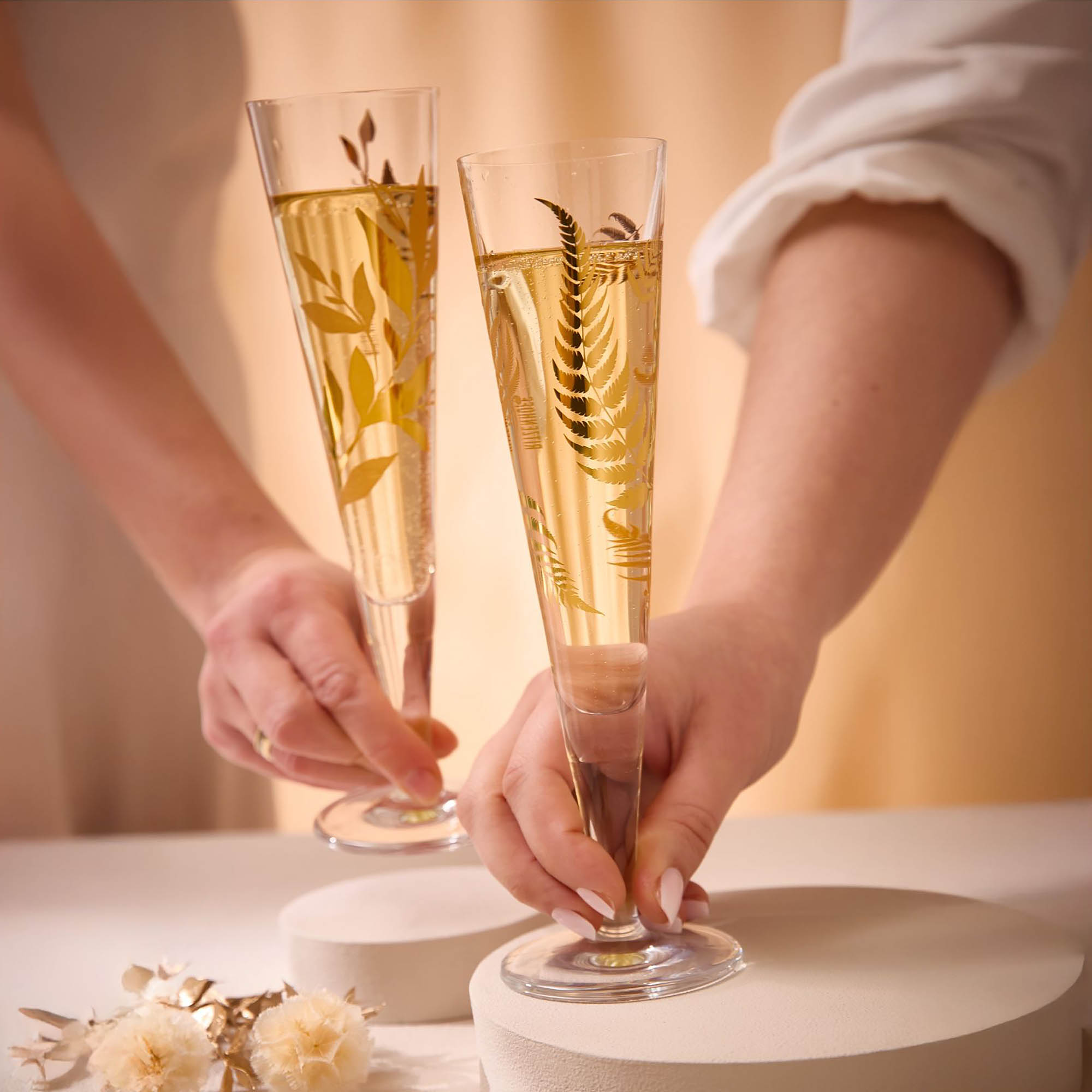 RITZENHOFF Champagne glass GOLDNACHT No 48 Contents 205 ml