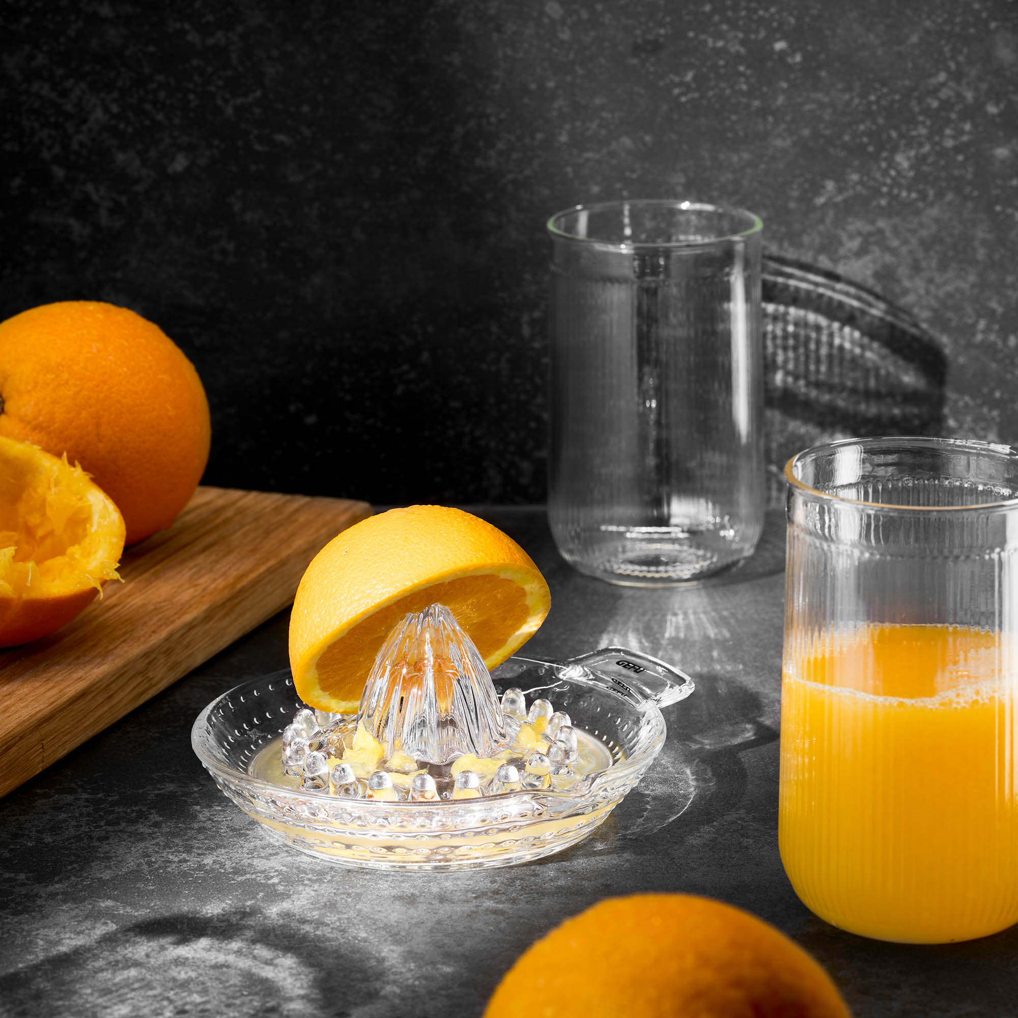 GEFU Zitruspresse JURADO aus Glas