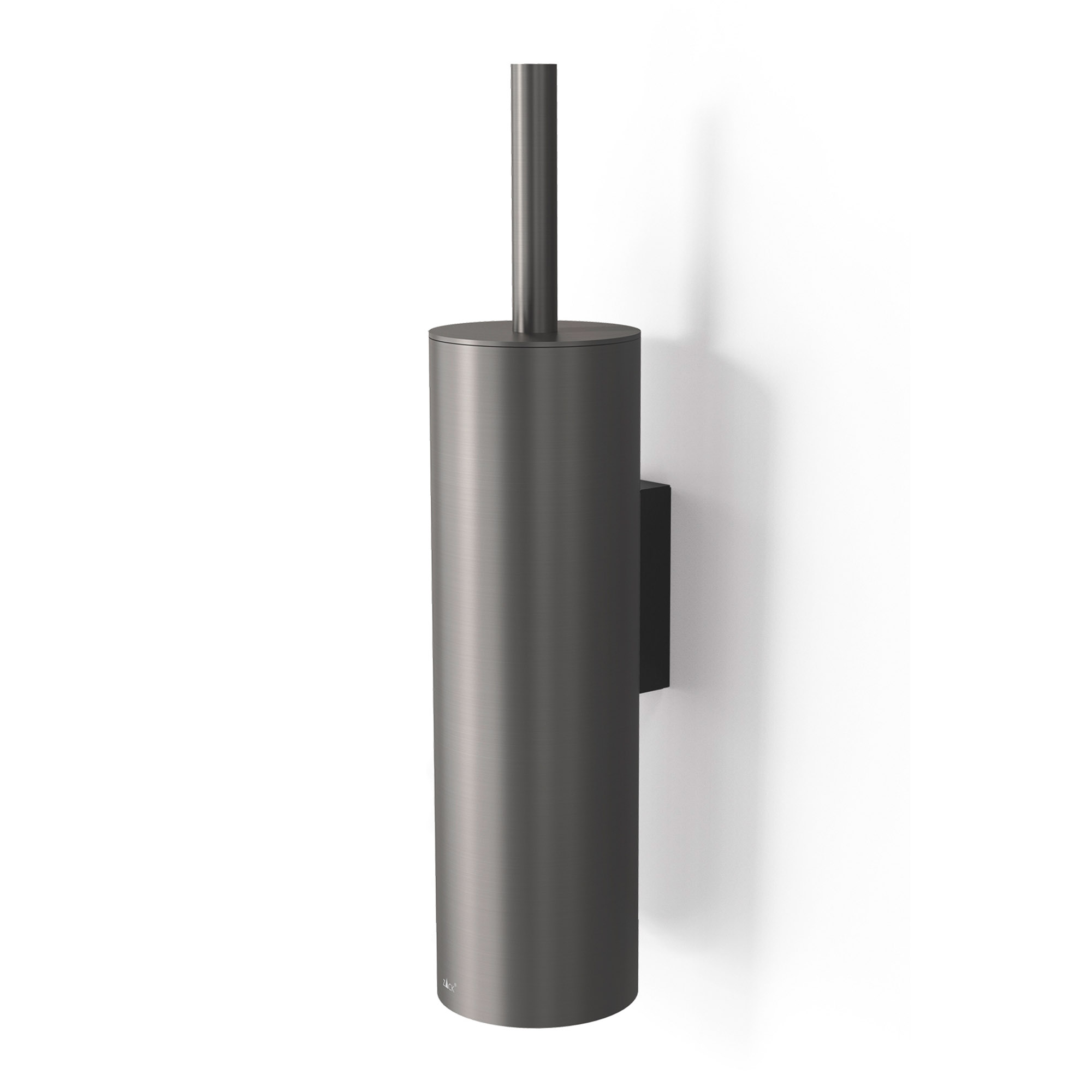 ZACK Toilettenbürste TUBO aus Edelstahl graphite zur Wandmontage