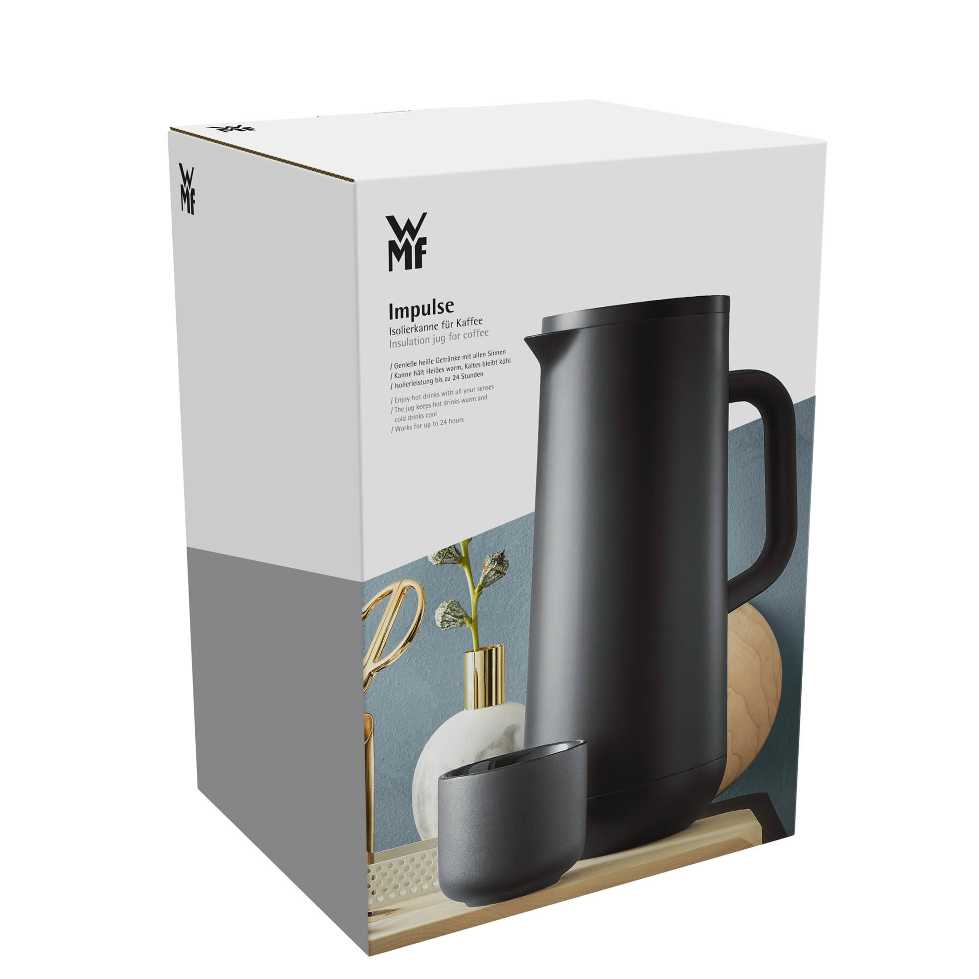 WMF IMPULSE vacuum jug 1.0 litre black